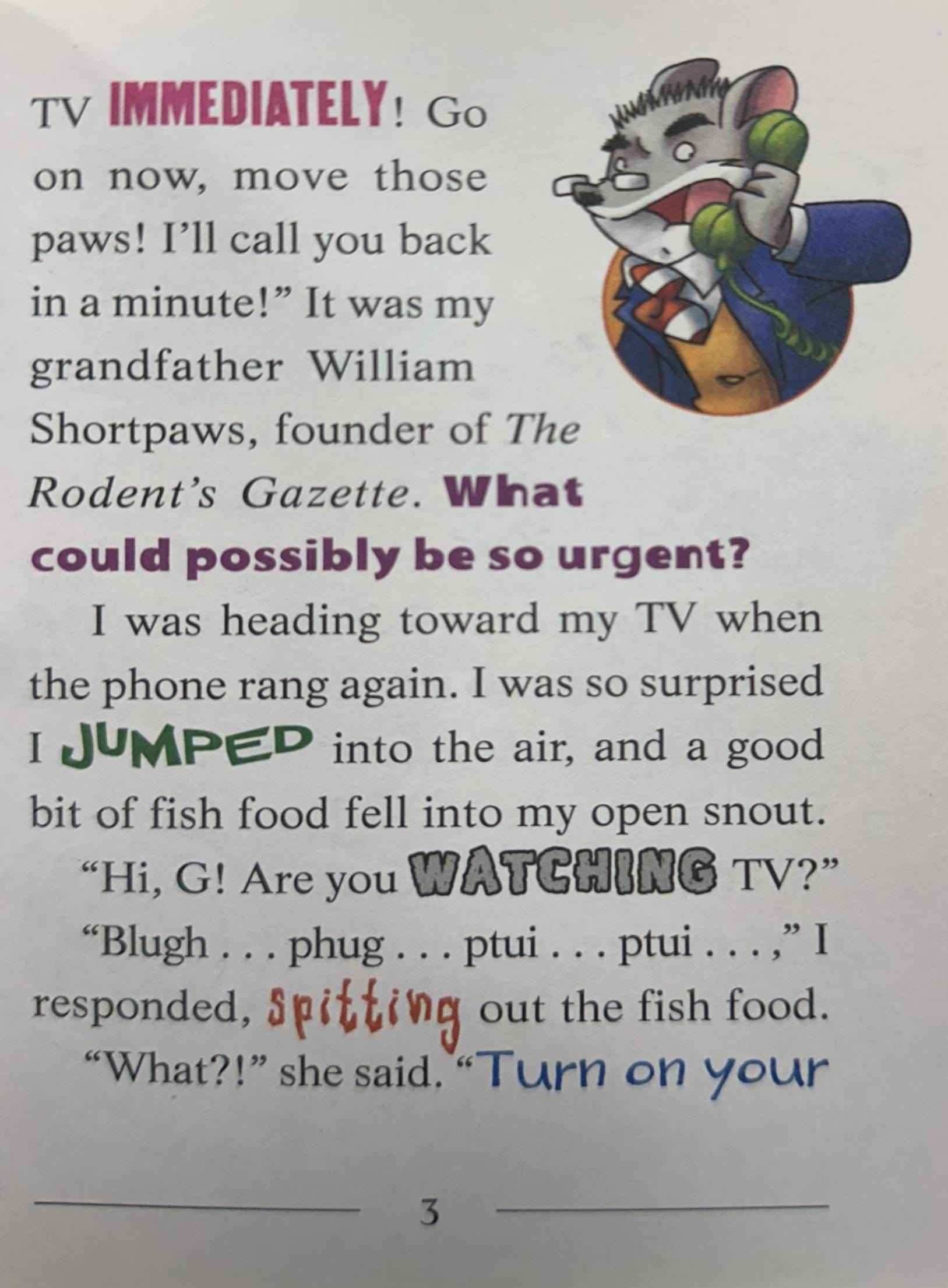 Geronimo Stilton Mini Mystery #2 The Lake Monster