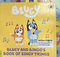 Bluey: Bluey and Bingo’s Book of Singy Things (Tabbed Board Book)
