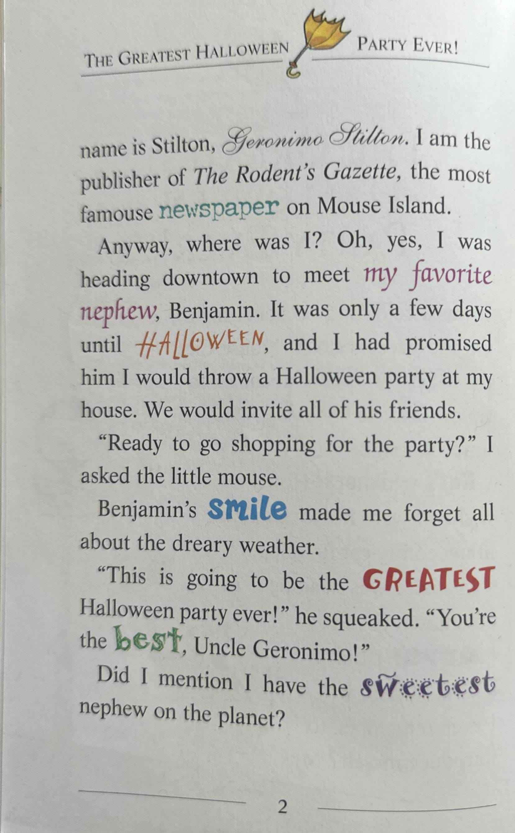 Geronimo Stilton #42 The Peculiar Pumpkin Thief
