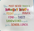 Never Touch: Never Touch A Hungry Hippo!