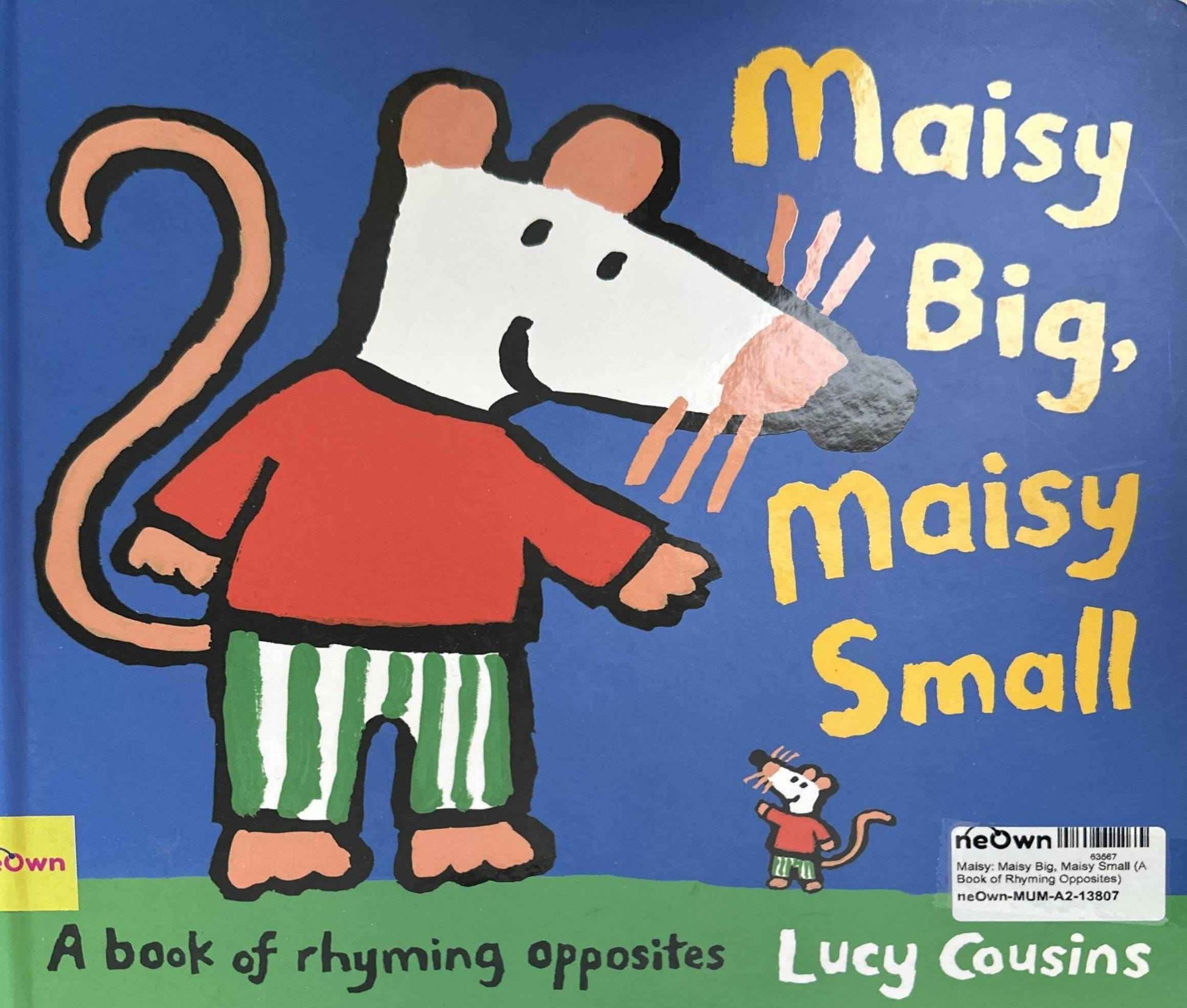 Maisy: Maisy Big, Maisy Small (A Book of Rhyming Opposites)