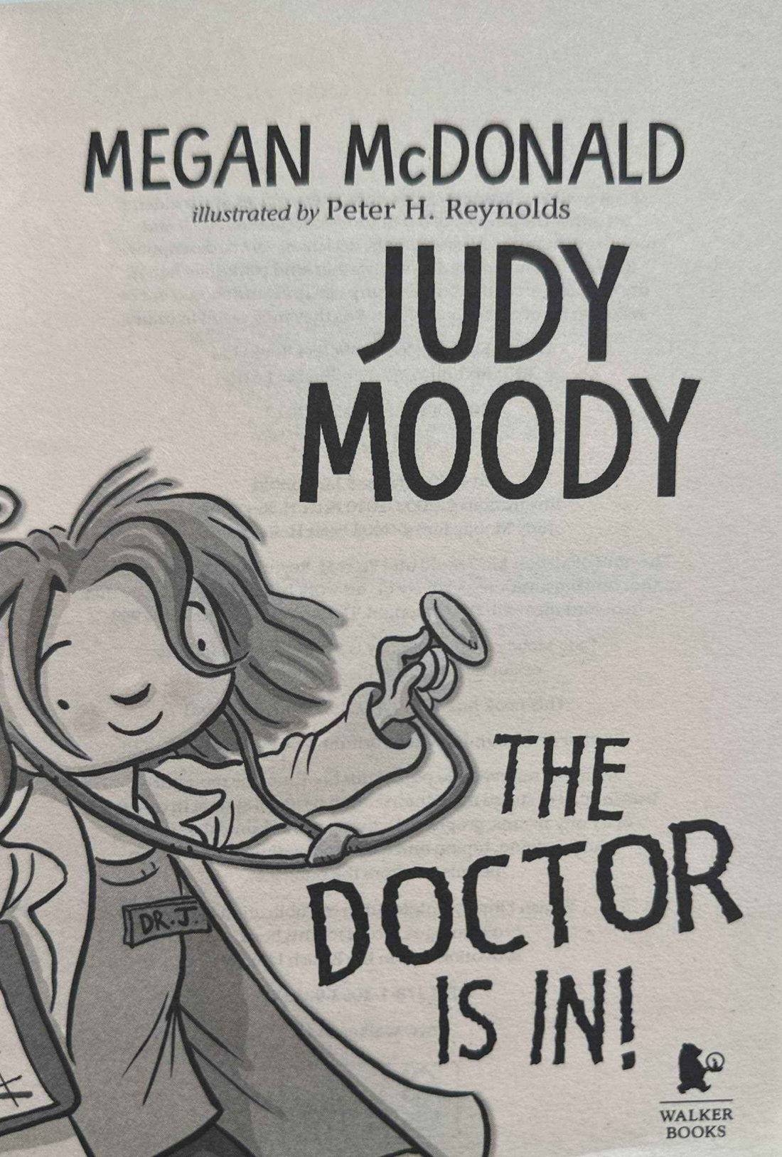 Judy Moody #5 Judy Moody The Doctor Is In!