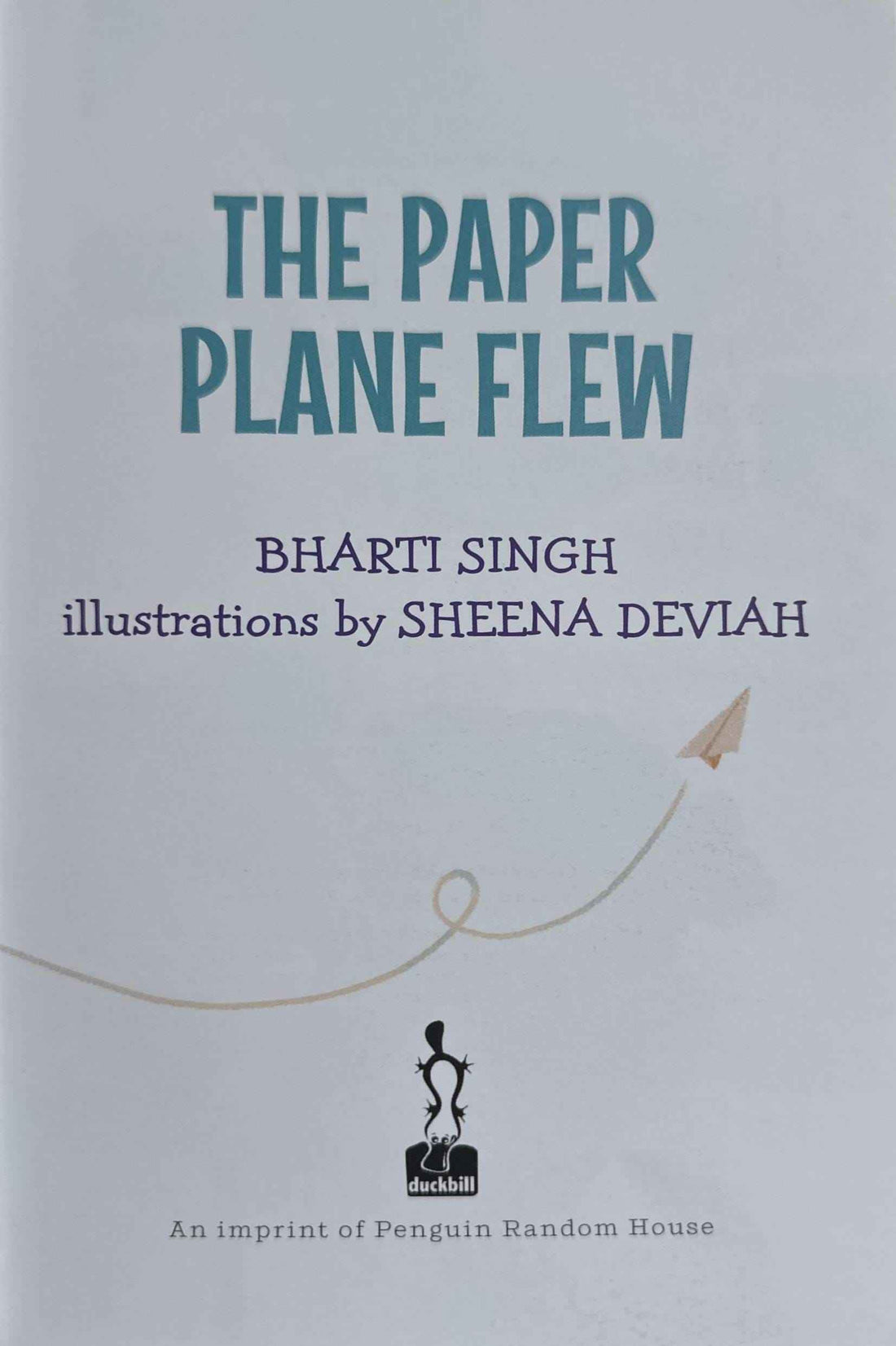 Hook Books: The Paper Plane Flew