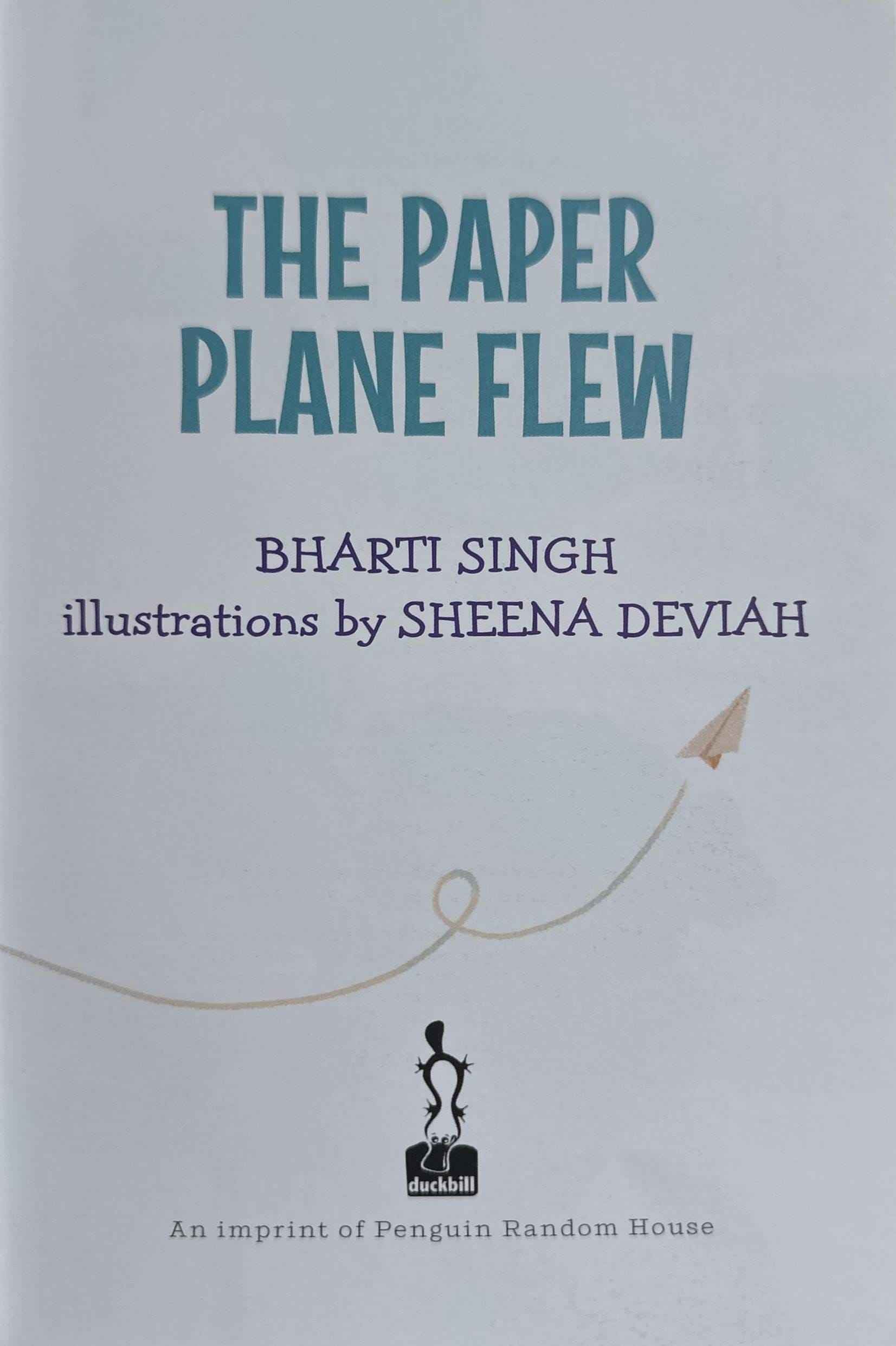 Hook Books: The Paper Plane Flew