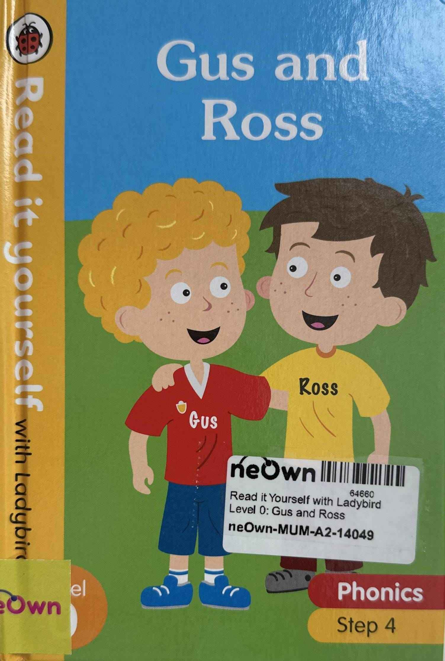 Read it Yourself with Ladybird Level 0: Gus and Ross