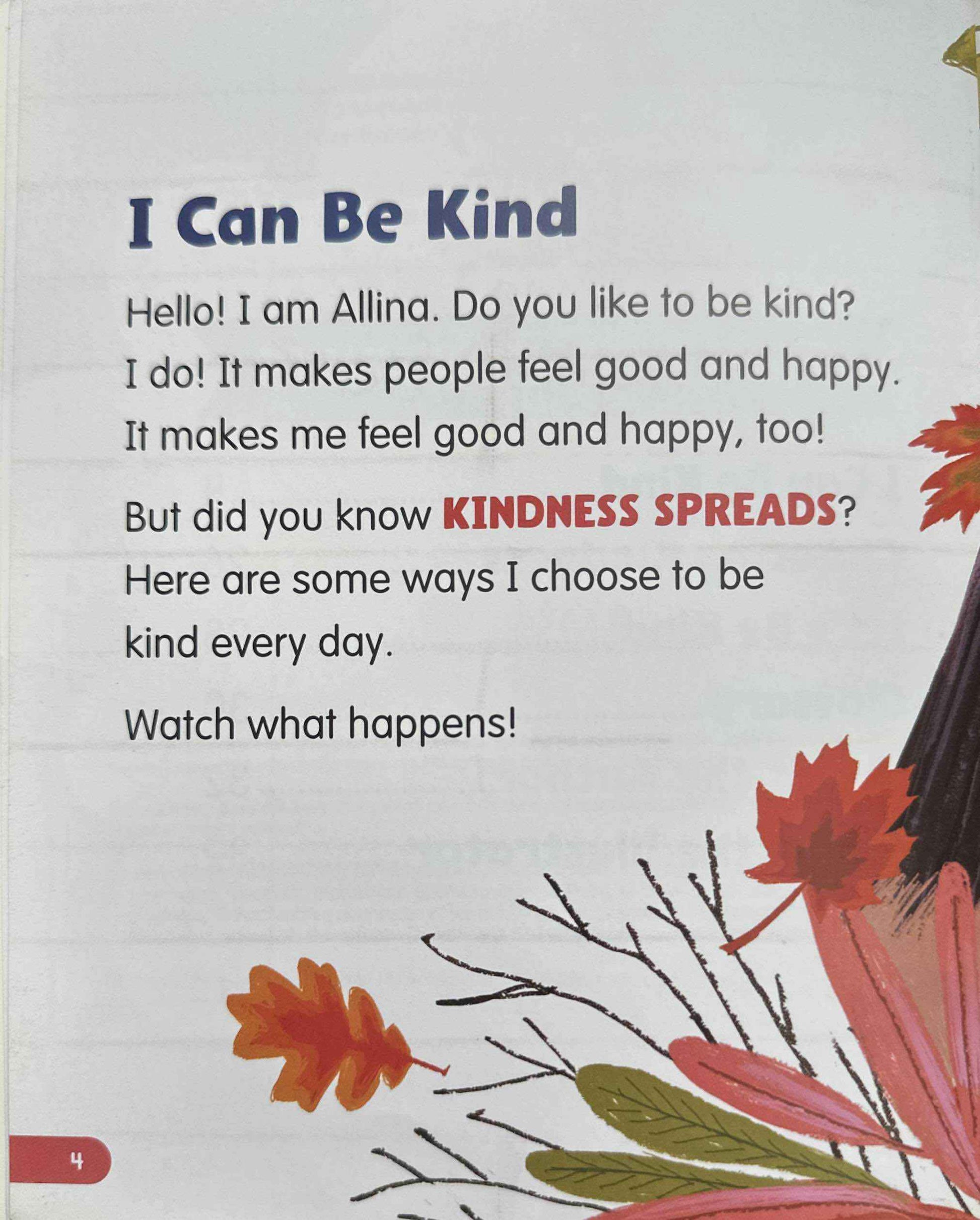 Learn About (Your Best Self): I Can Be Kind