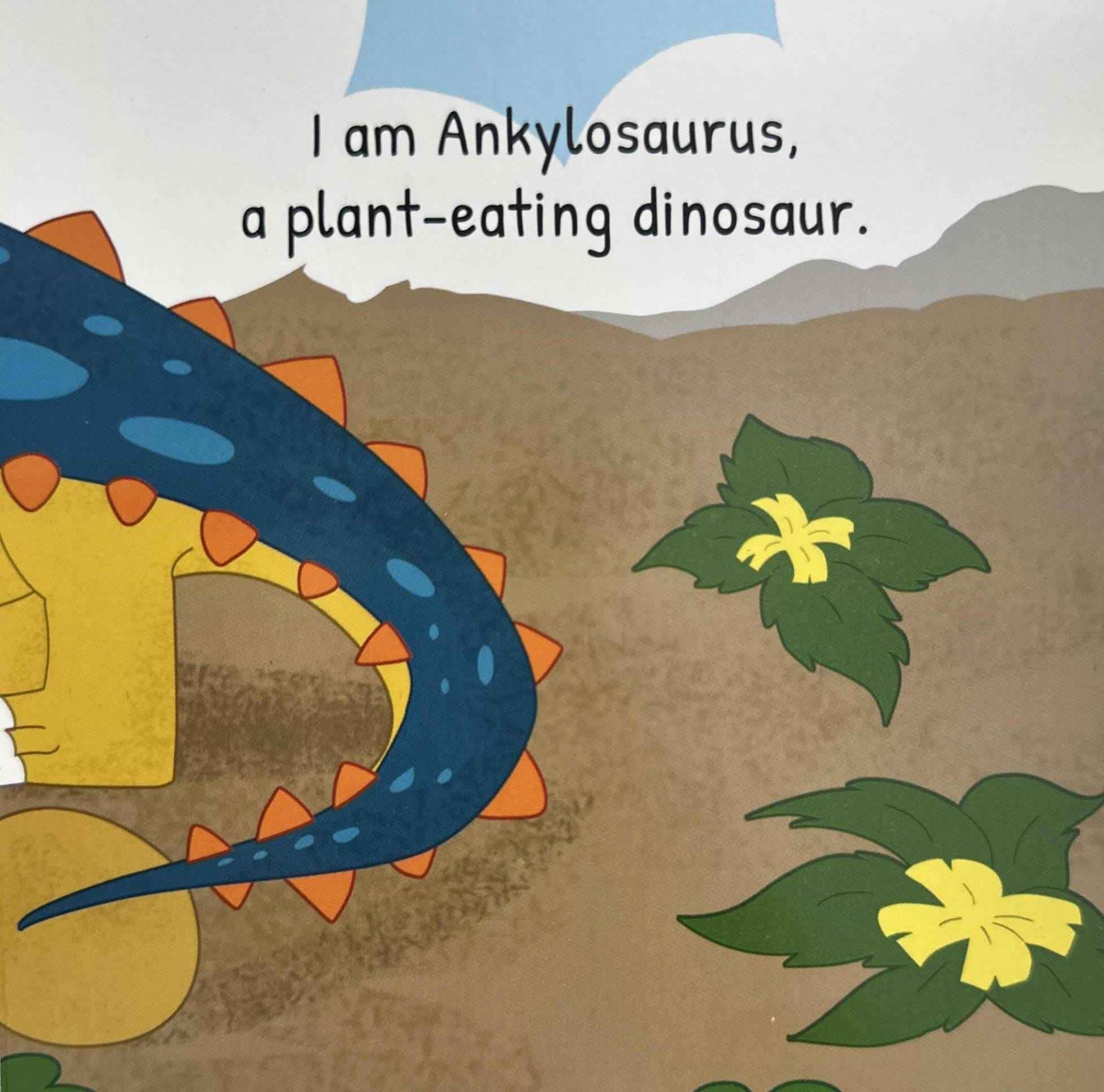 My First Dino Board Book: Ankylosaurus