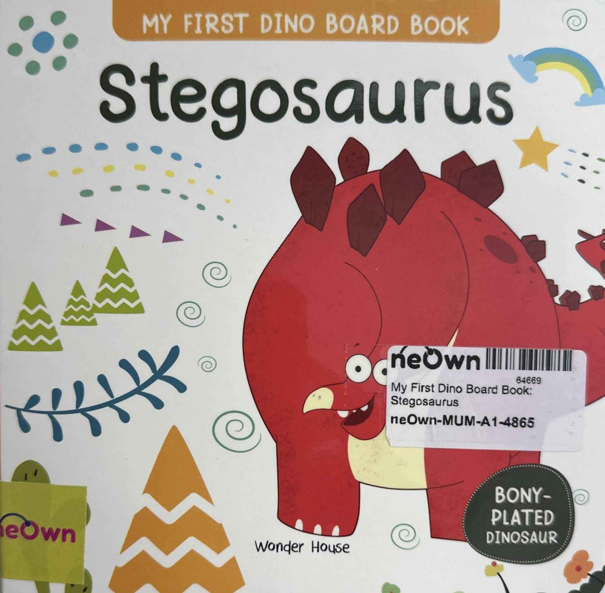 My First Dino Board Book: Stegosaurus