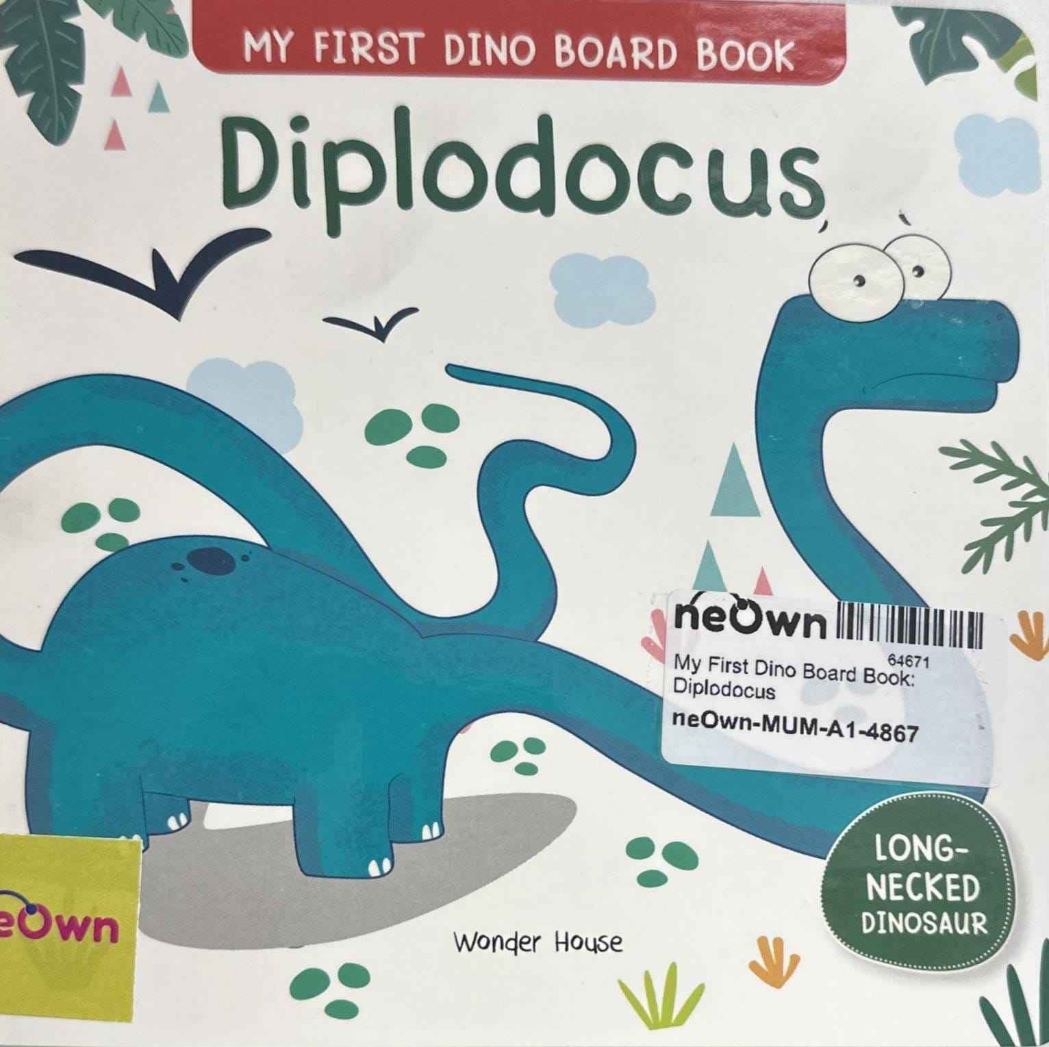 My First Dino Board Book: Diplodocus
