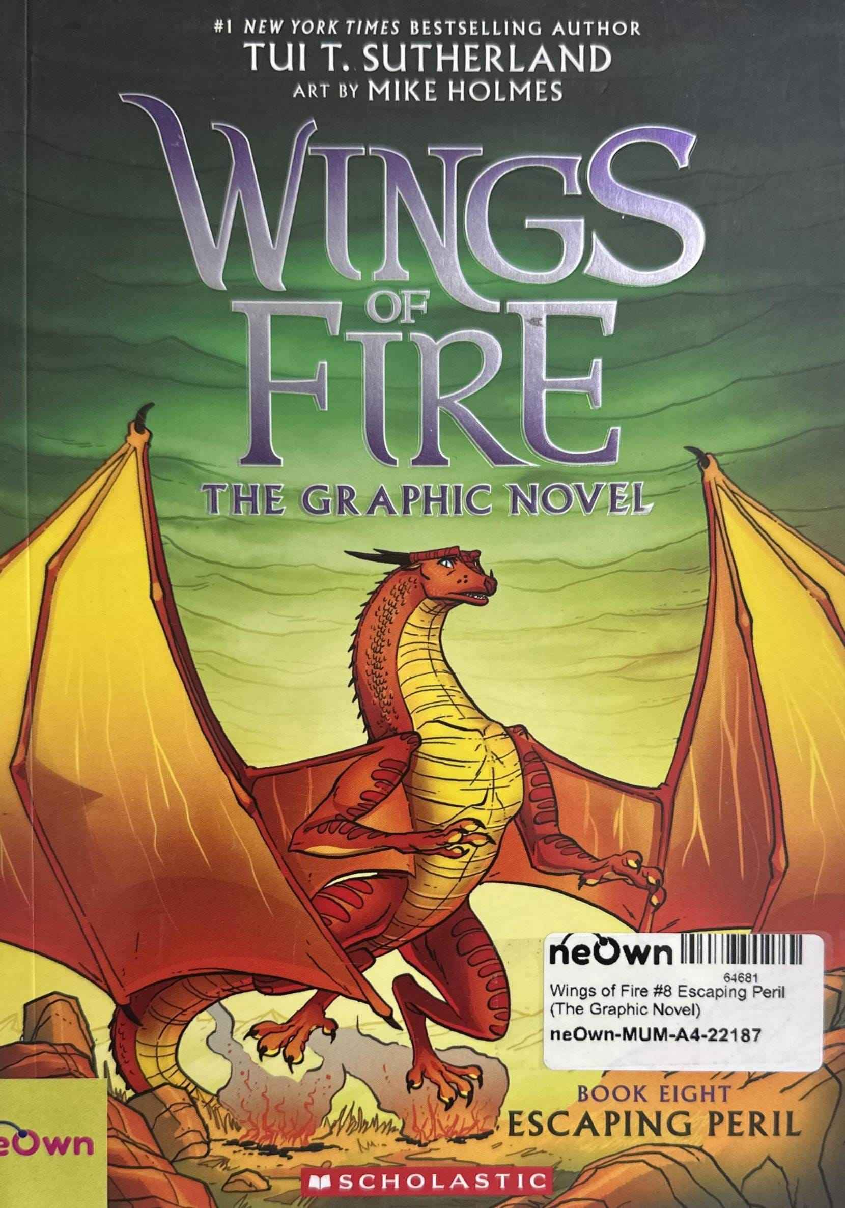 Wings of Fire #8 Escaping Peril (The Graphic Novel)