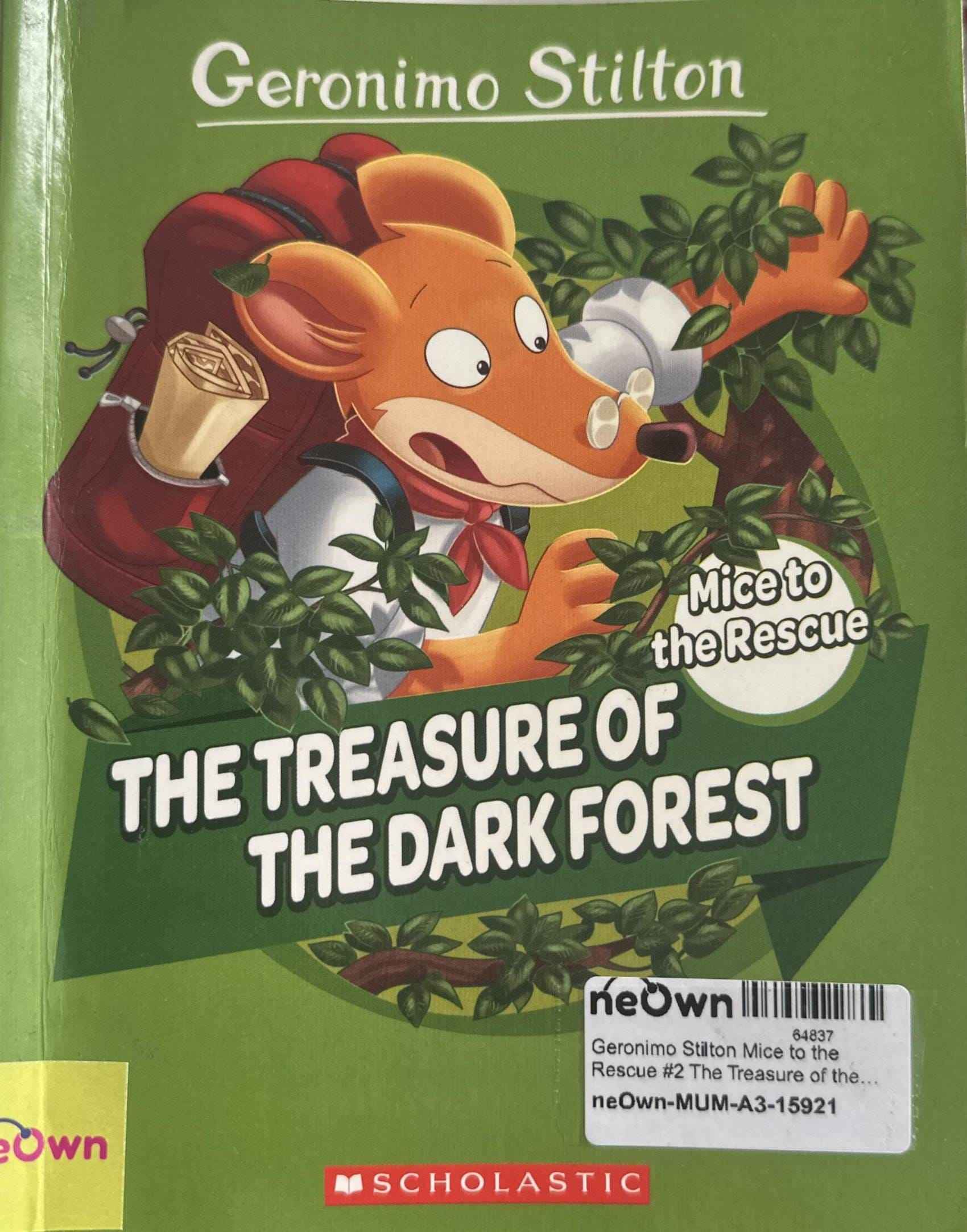 Geronimo Stilton Mice to the Rescue #2 The Treasure of the Dark Forest