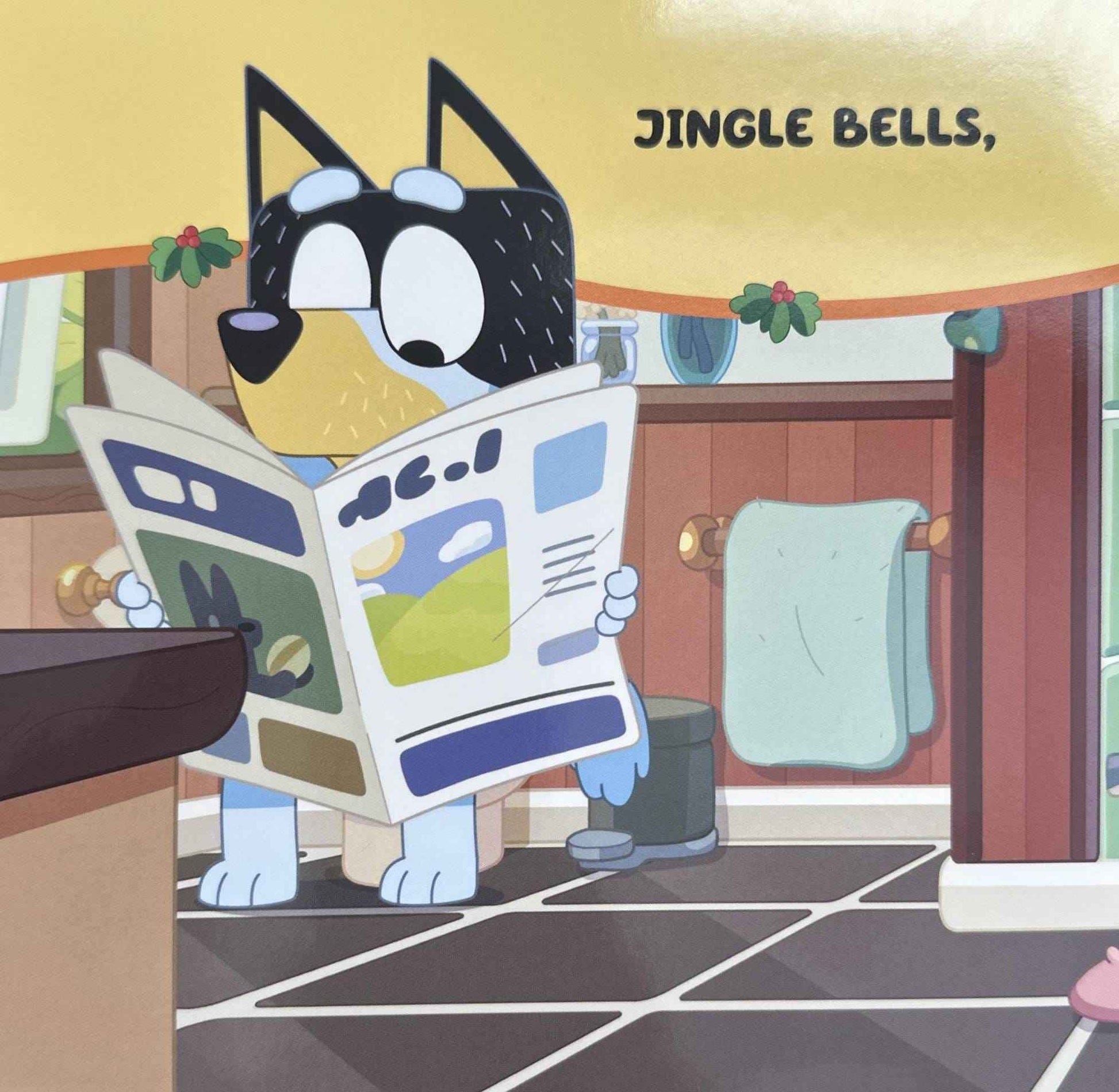 Bluey: Jingle Bells (Board Book)