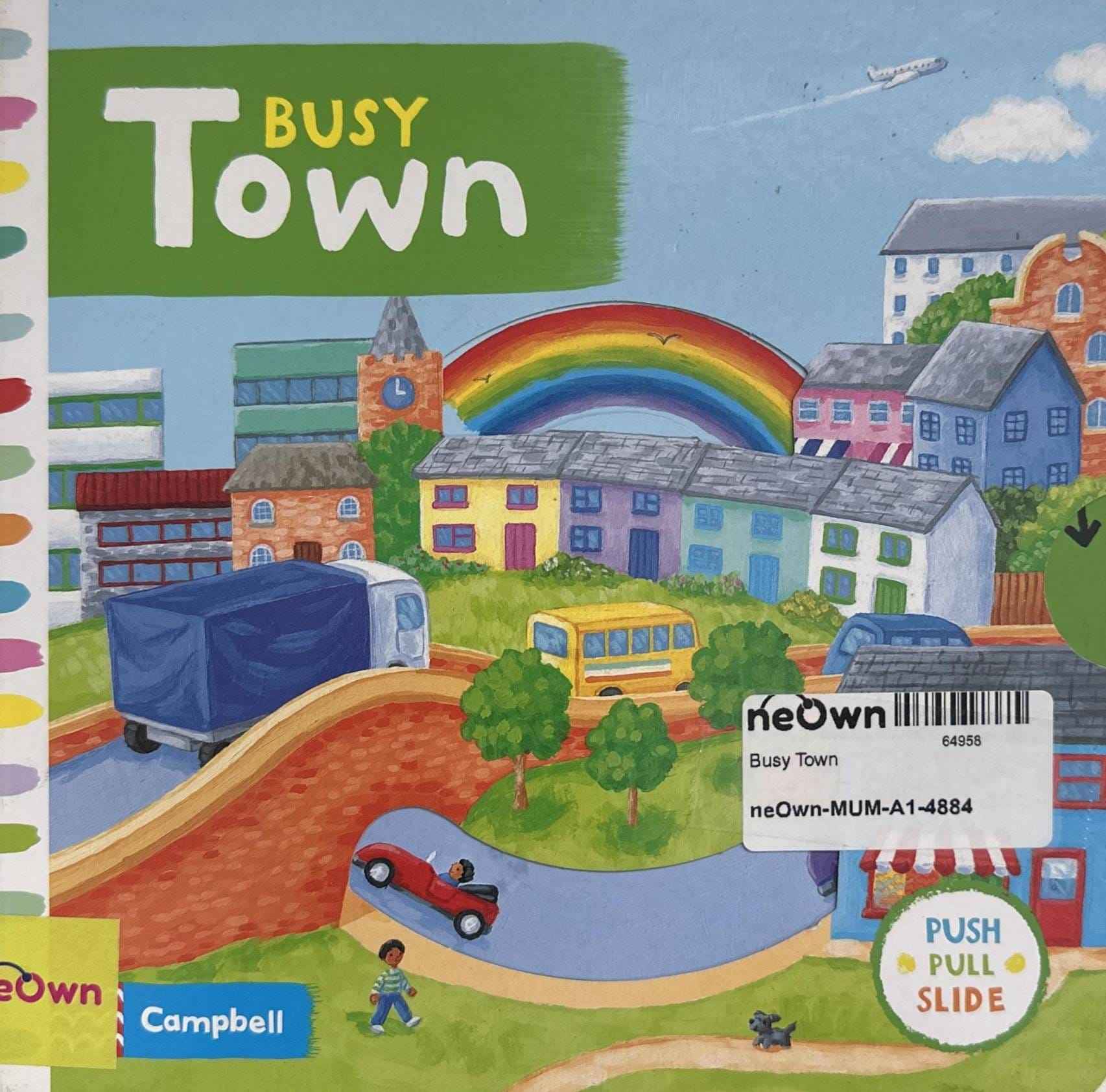 Busy Books: Busy Town (Push Pull Slide)