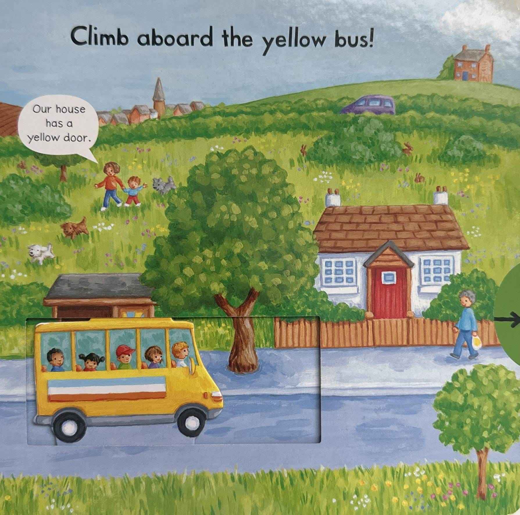 Busy Books: Busy Town (Push Pull Slide)