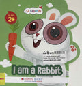 Lil Legends Shaped Board Books: Pet Animals: I Am A Rabbit
