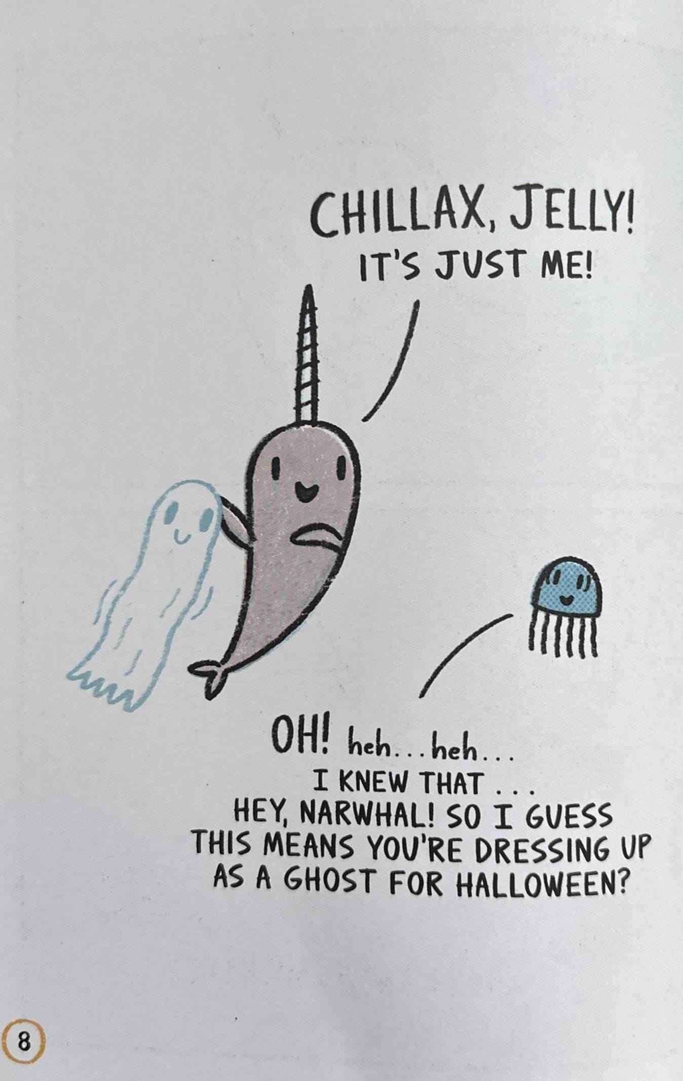 Narwhal And Jelly #8 A Super Scary Narwhalloween