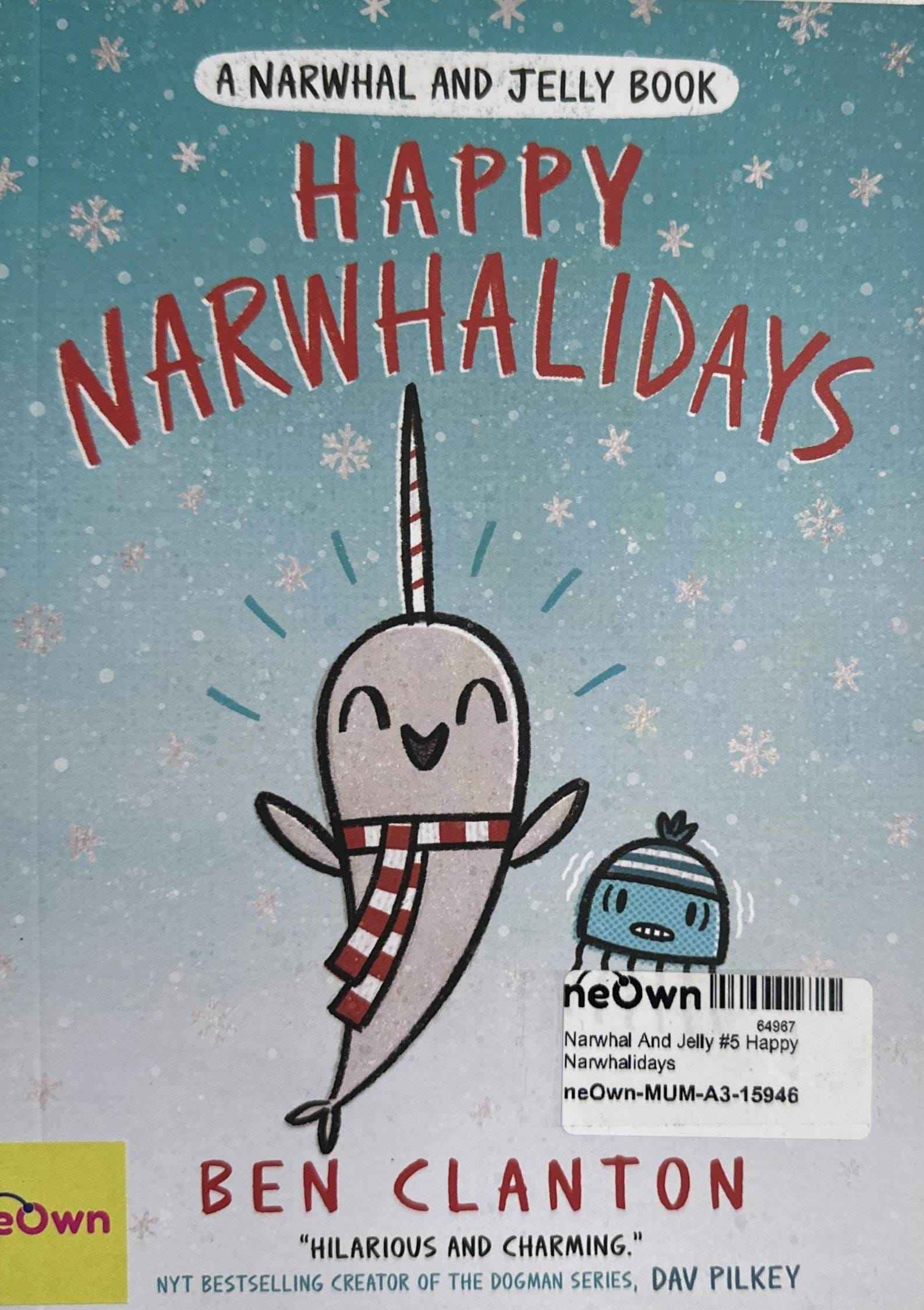 Narwhal And Jelly #5 Happy Narwhalidays