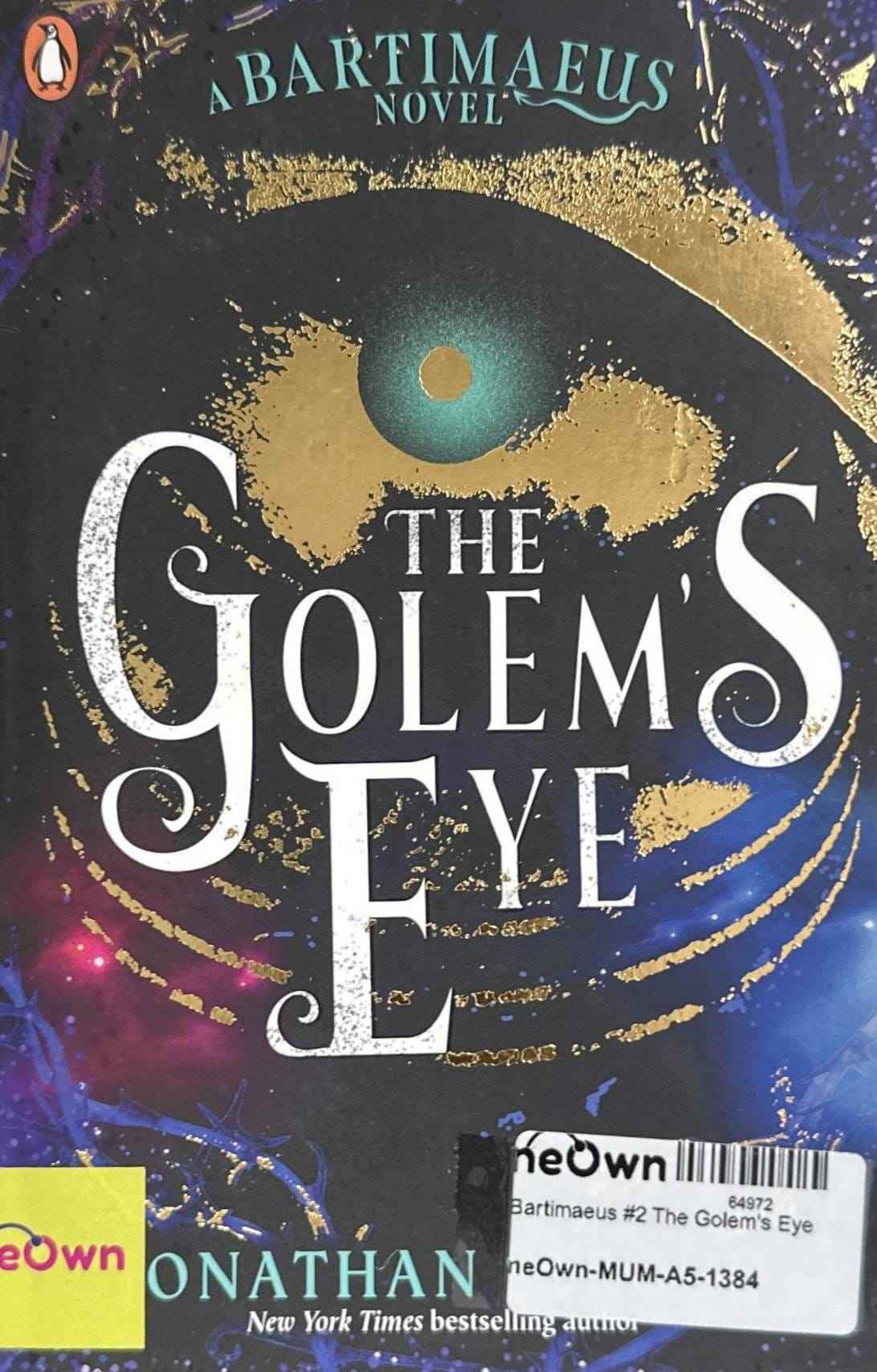 Bartimaeus #2 The Golem's Eye