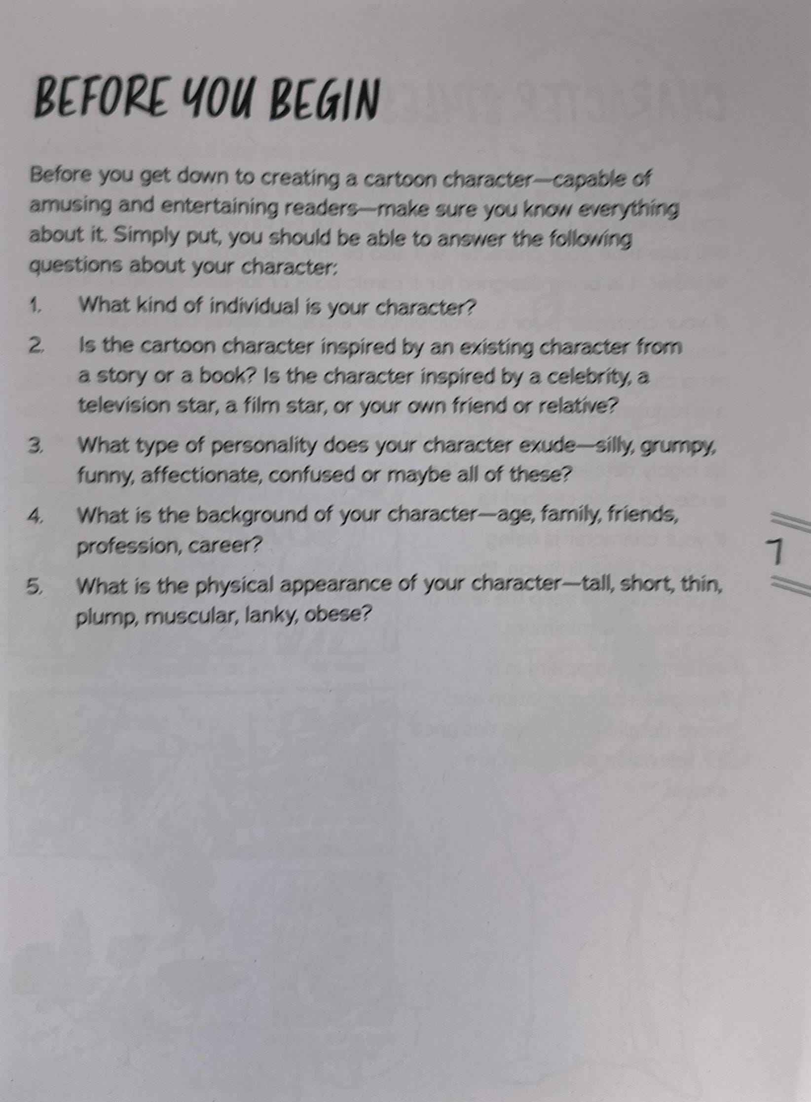 How To Draw Cartoon Characters With Ajit Narayan