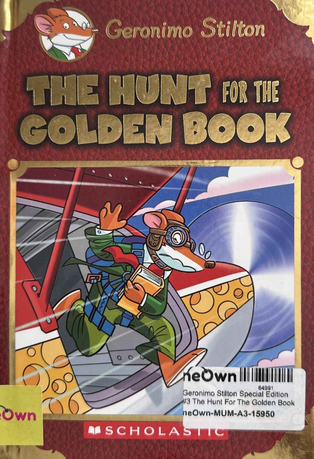 Geronimo Stilton Special Edition #3 The Hunt For The Golden Book