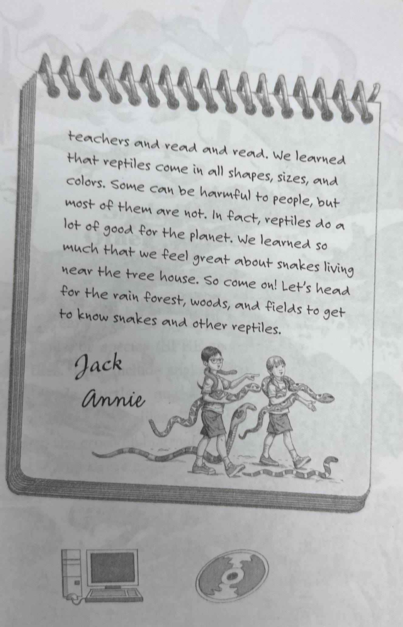 Magic Tree House Fact Tracker #17 Snakes and Other Reptiles