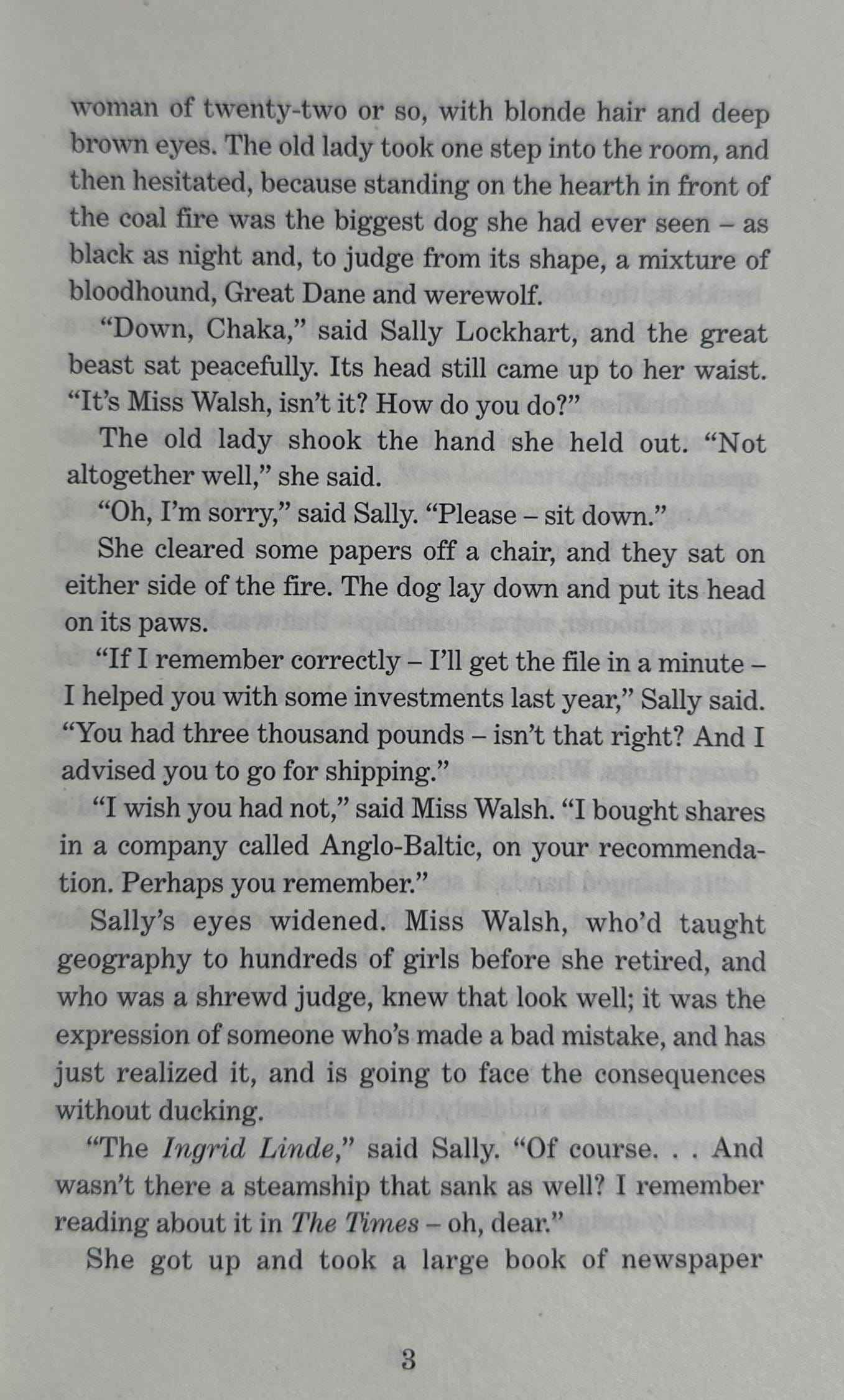A Sally Lockhart Mystery #2 The Shadow in the North