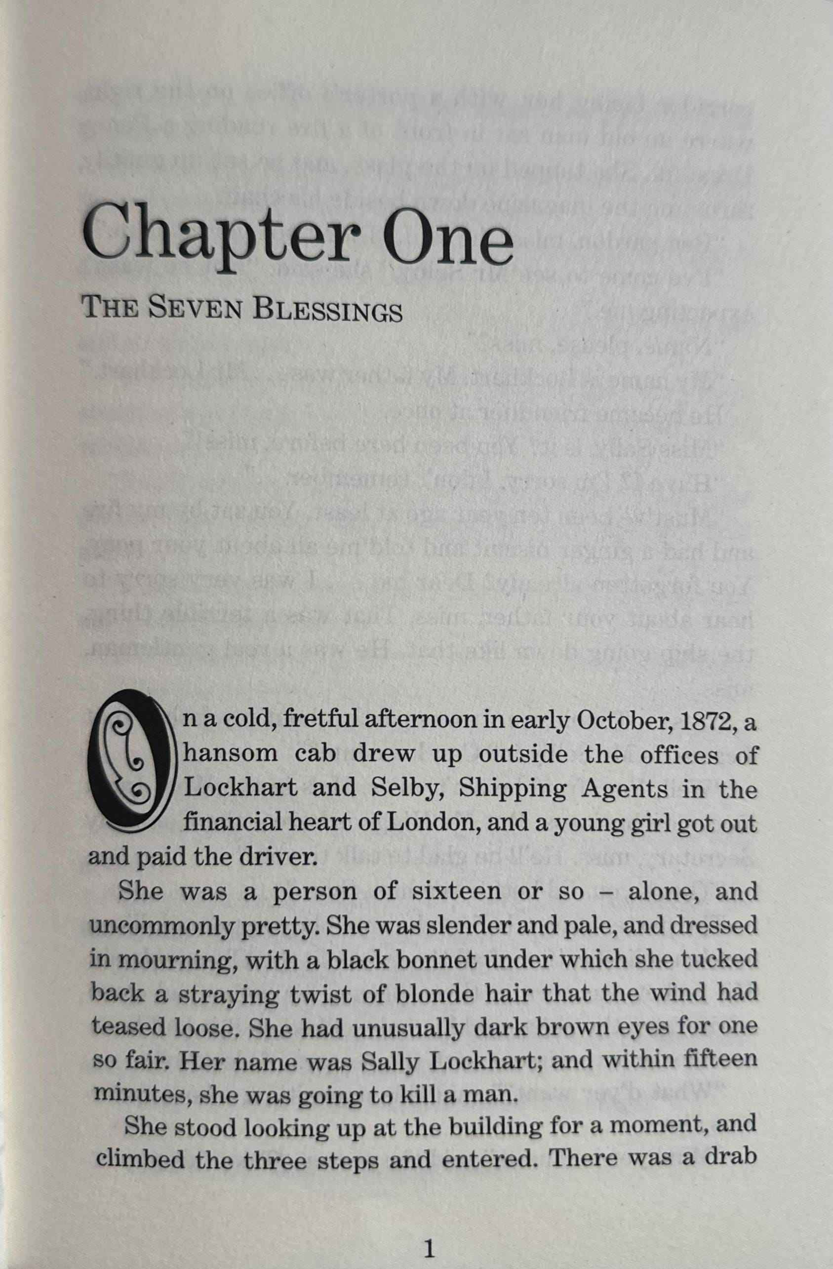 A Sally Lockhart Mystery #1 The Ruby in the Smoke