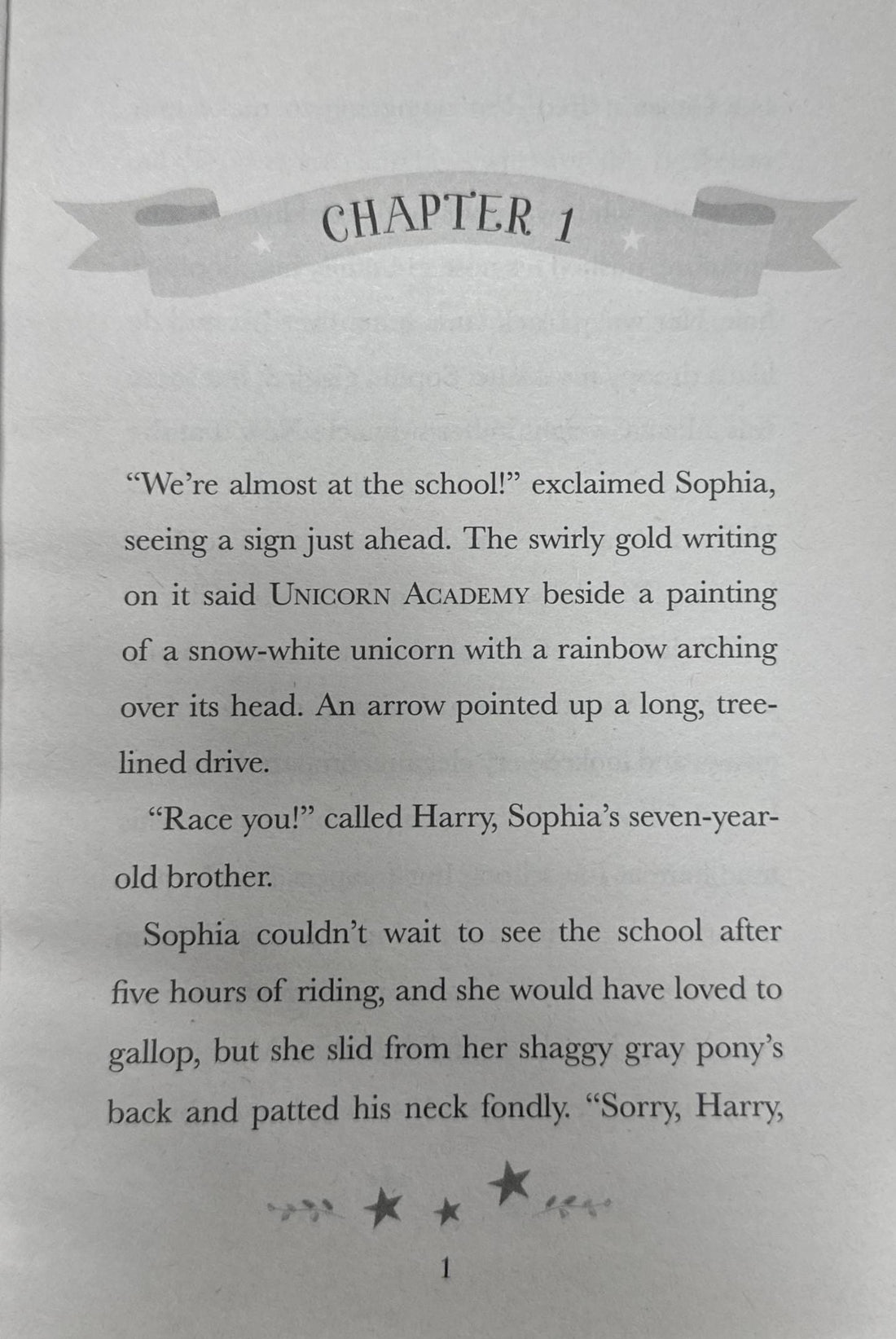 Unicorn Academy #1 Sophia and Rainbow