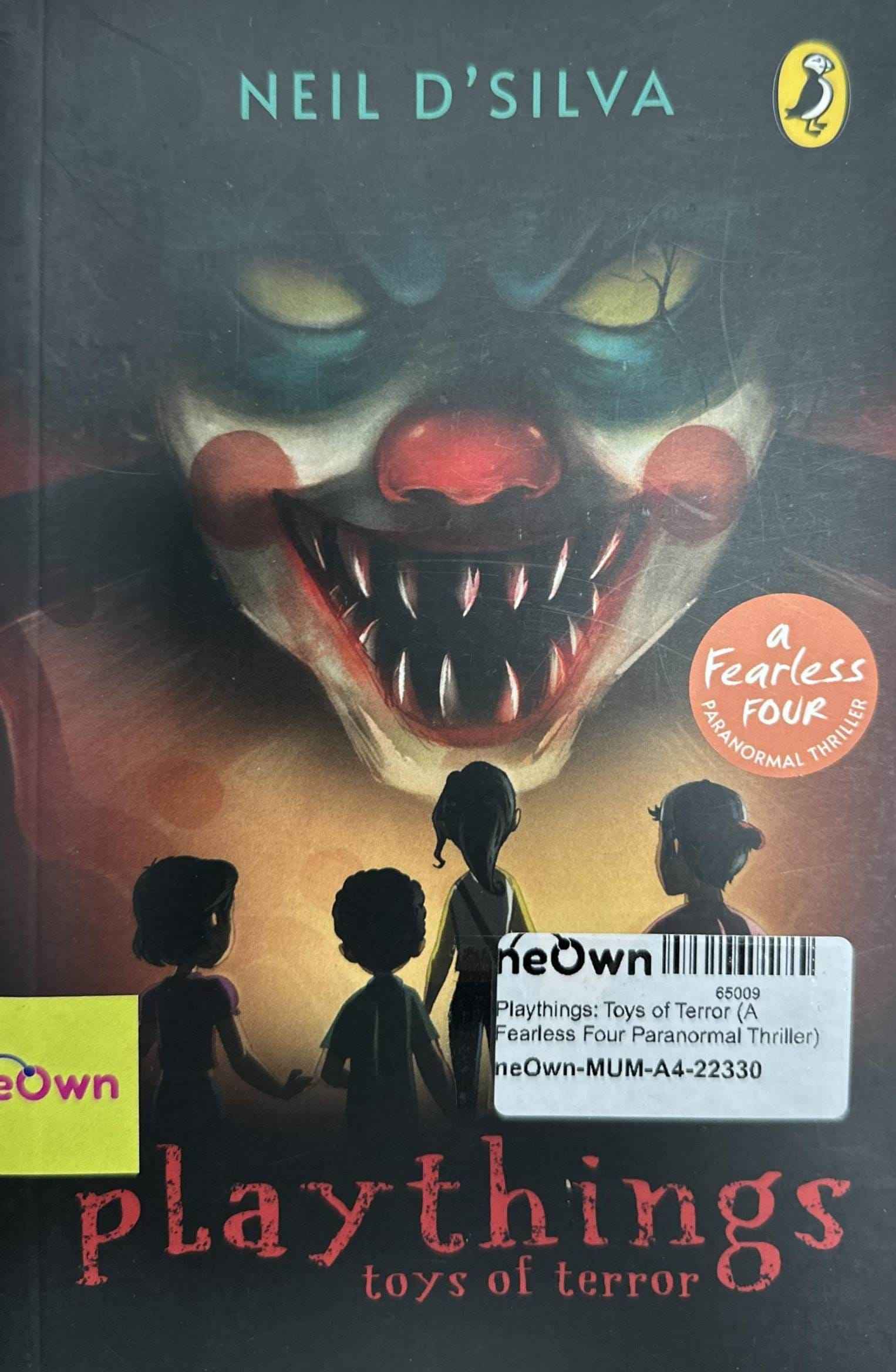 Playthings: Toys of Terror (A Fearless Four Paranormal Thriller)