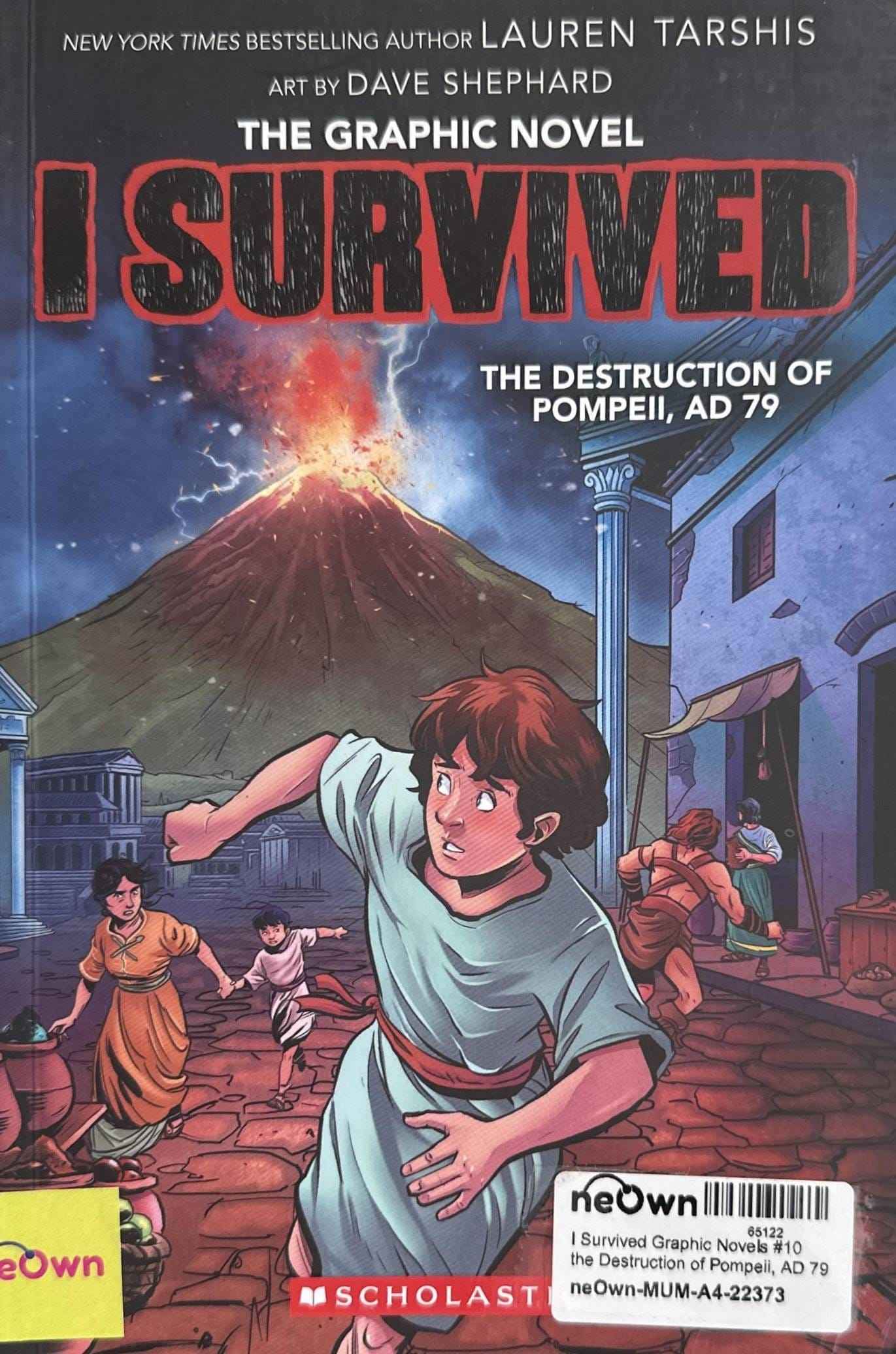 I Survived Graphic Novels #10 the Destruction of Pompeii, AD 79