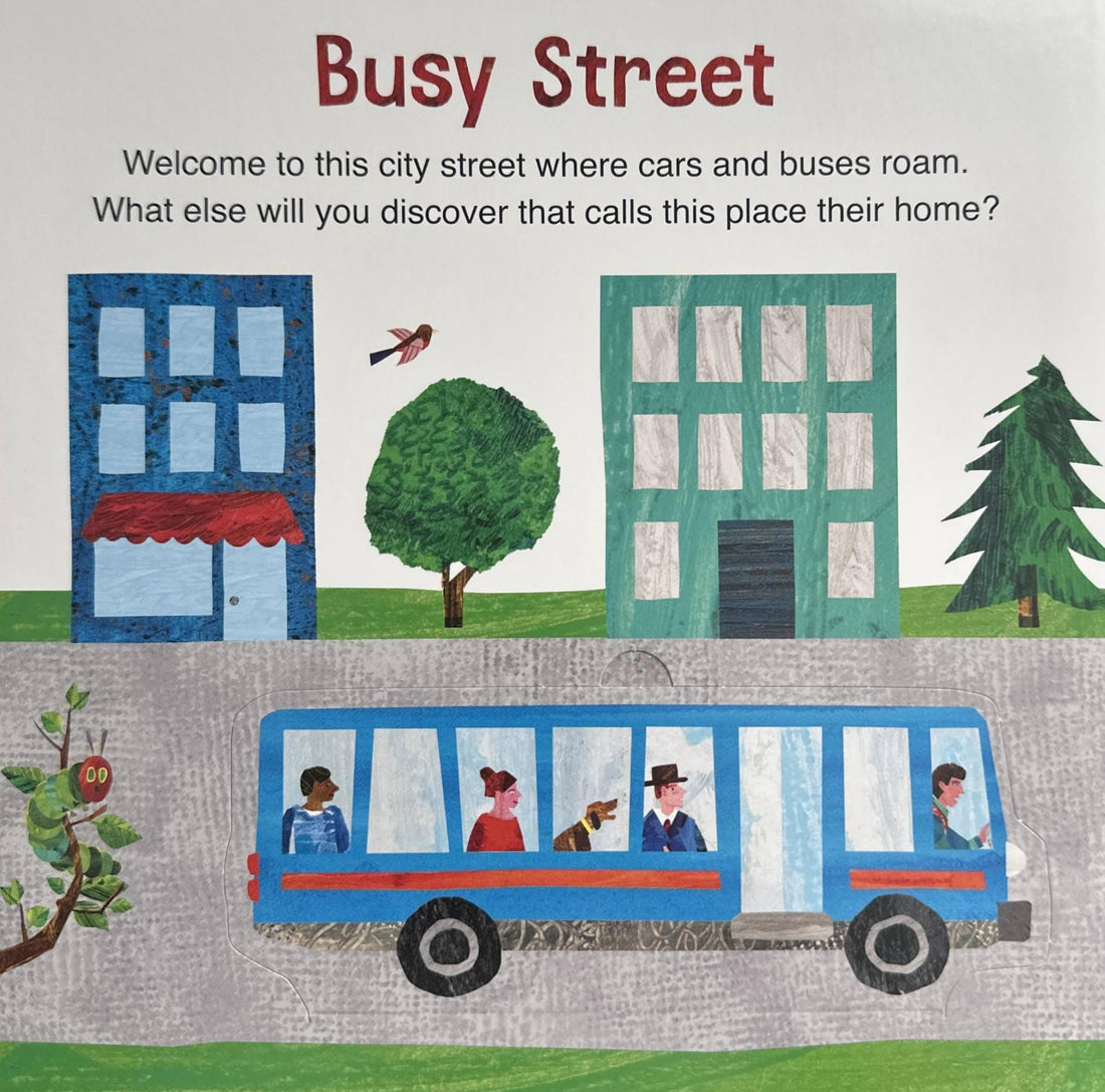 The World Of Eric Carle: The Very Hungry Caterpillar's Lift-And-Learn: City