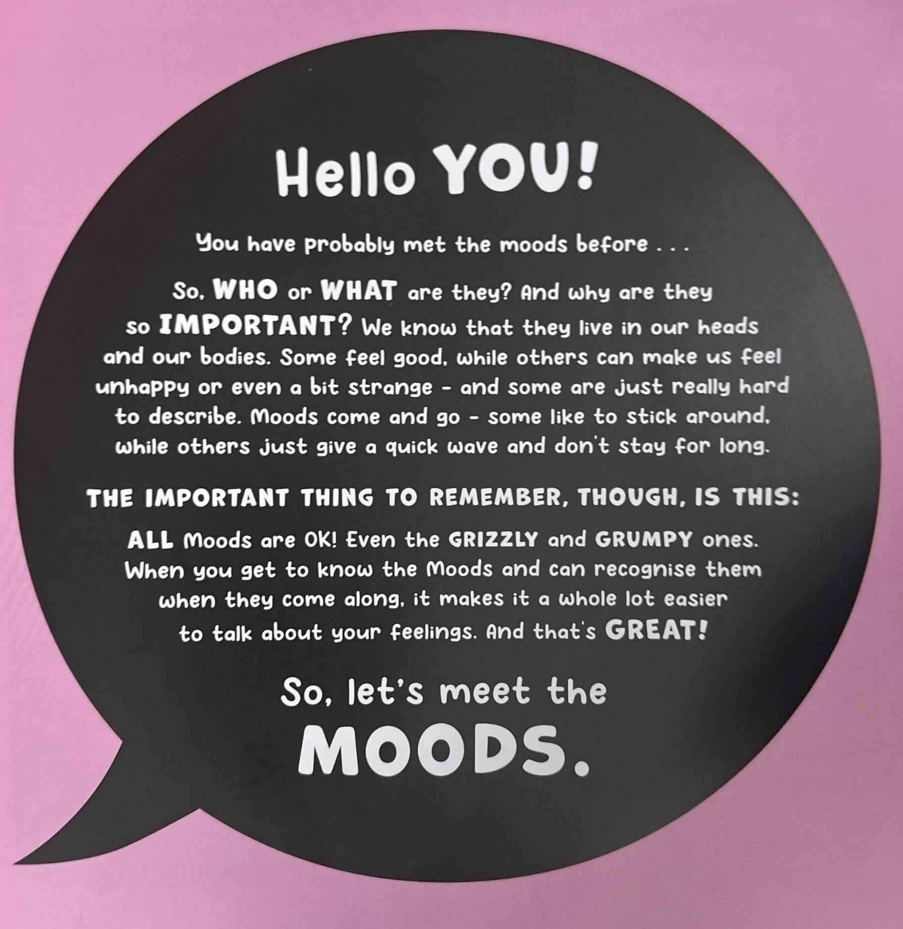 Meet the Moods: How to Understand Your Feelings