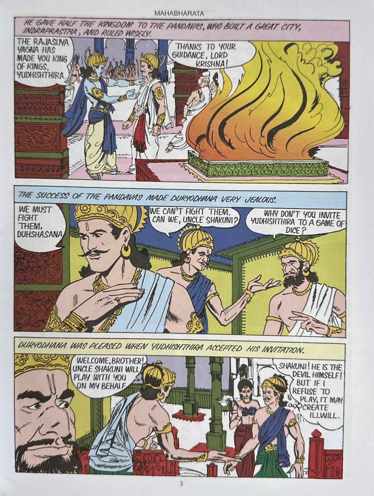 Amar Chitra Katha: Mahabharata (The Great Epic of India)