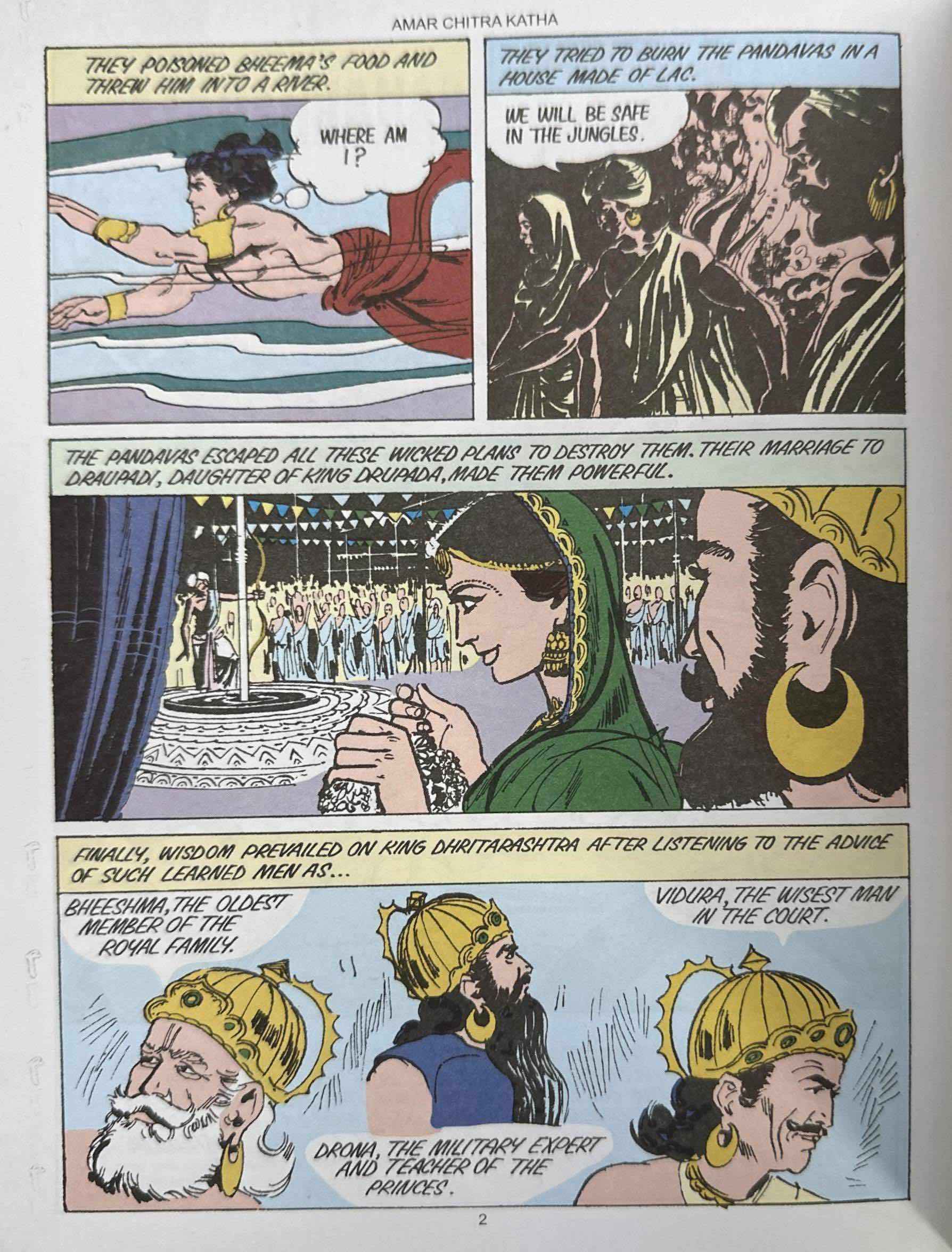 Amar Chitra Katha: Mahabharata (The Great Epic of India)