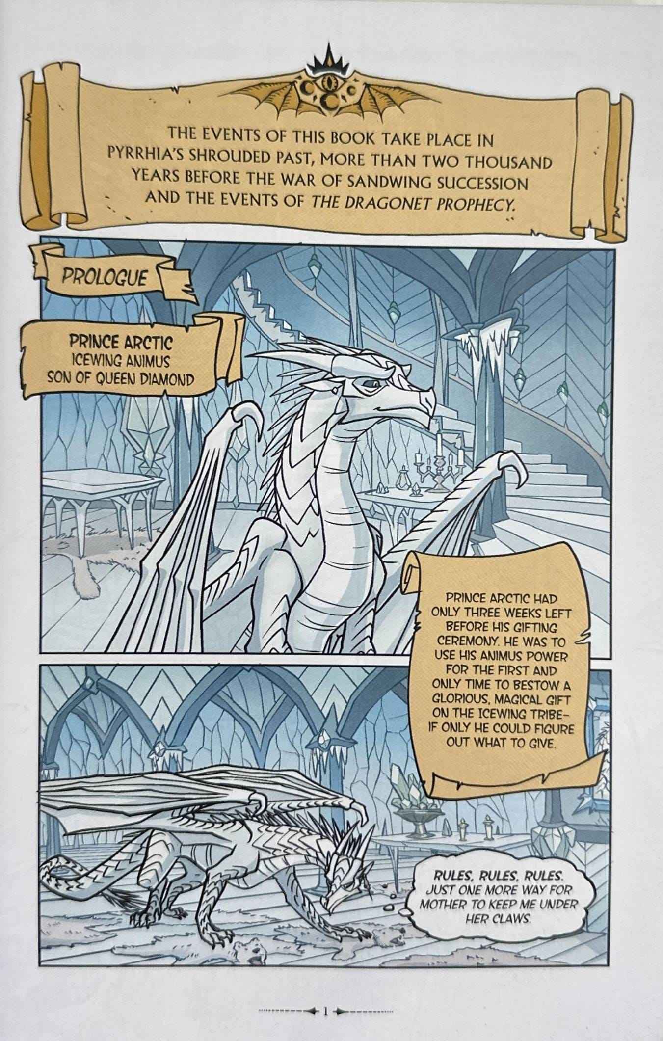 Wings of Fire Legends #1 Darkstalker (The Graphic Novel)