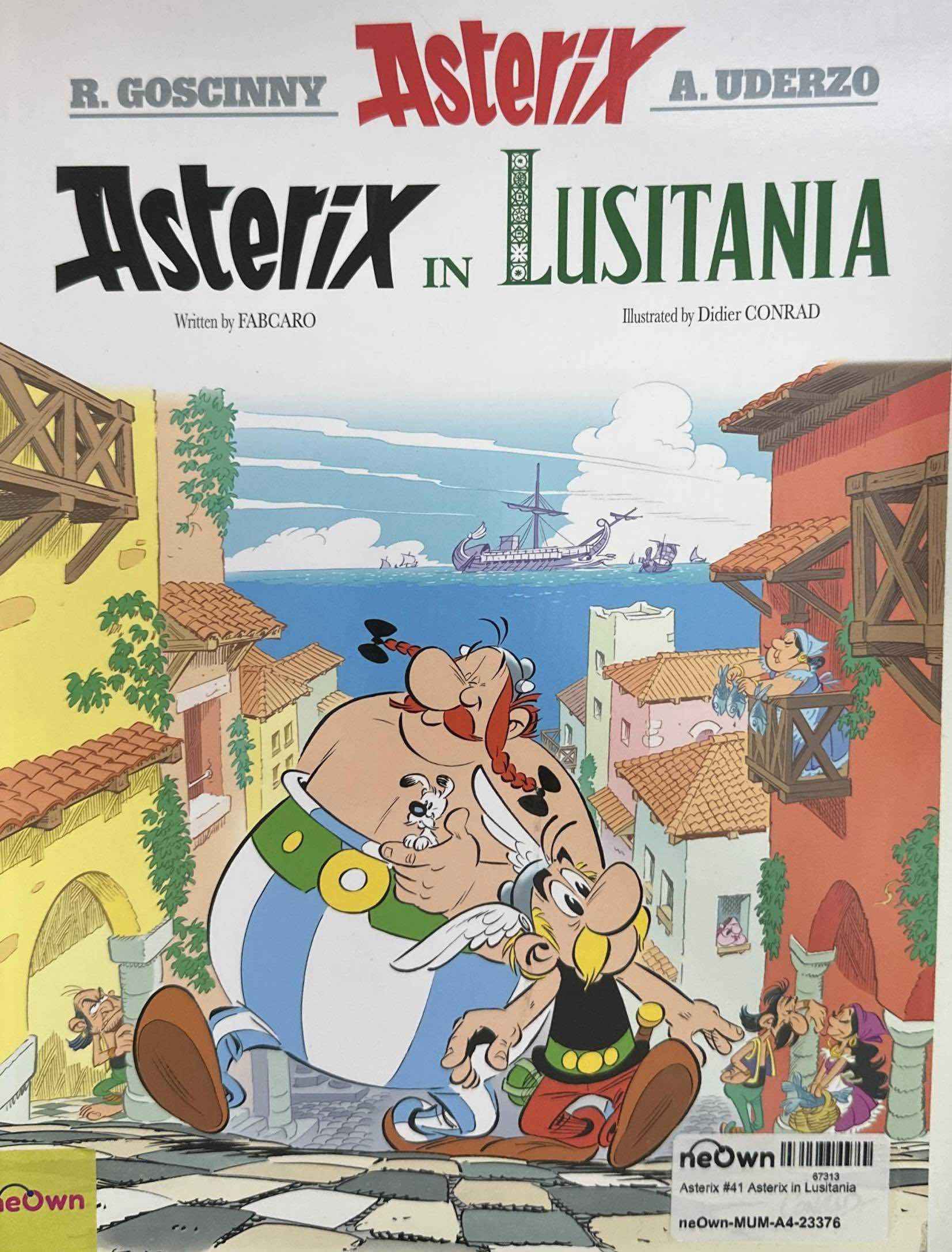 Asterix #41 Asterix in Lusitania