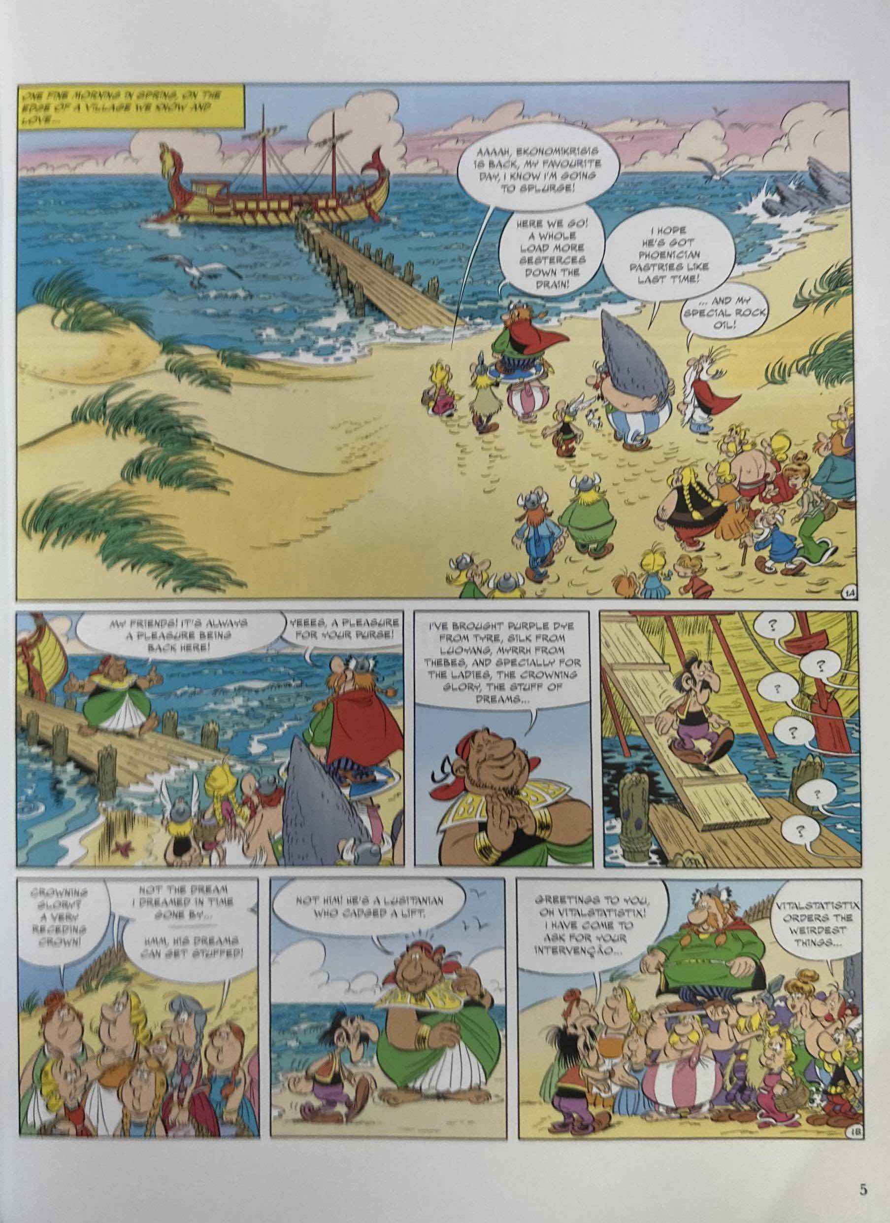 Asterix #41 Asterix in Lusitania