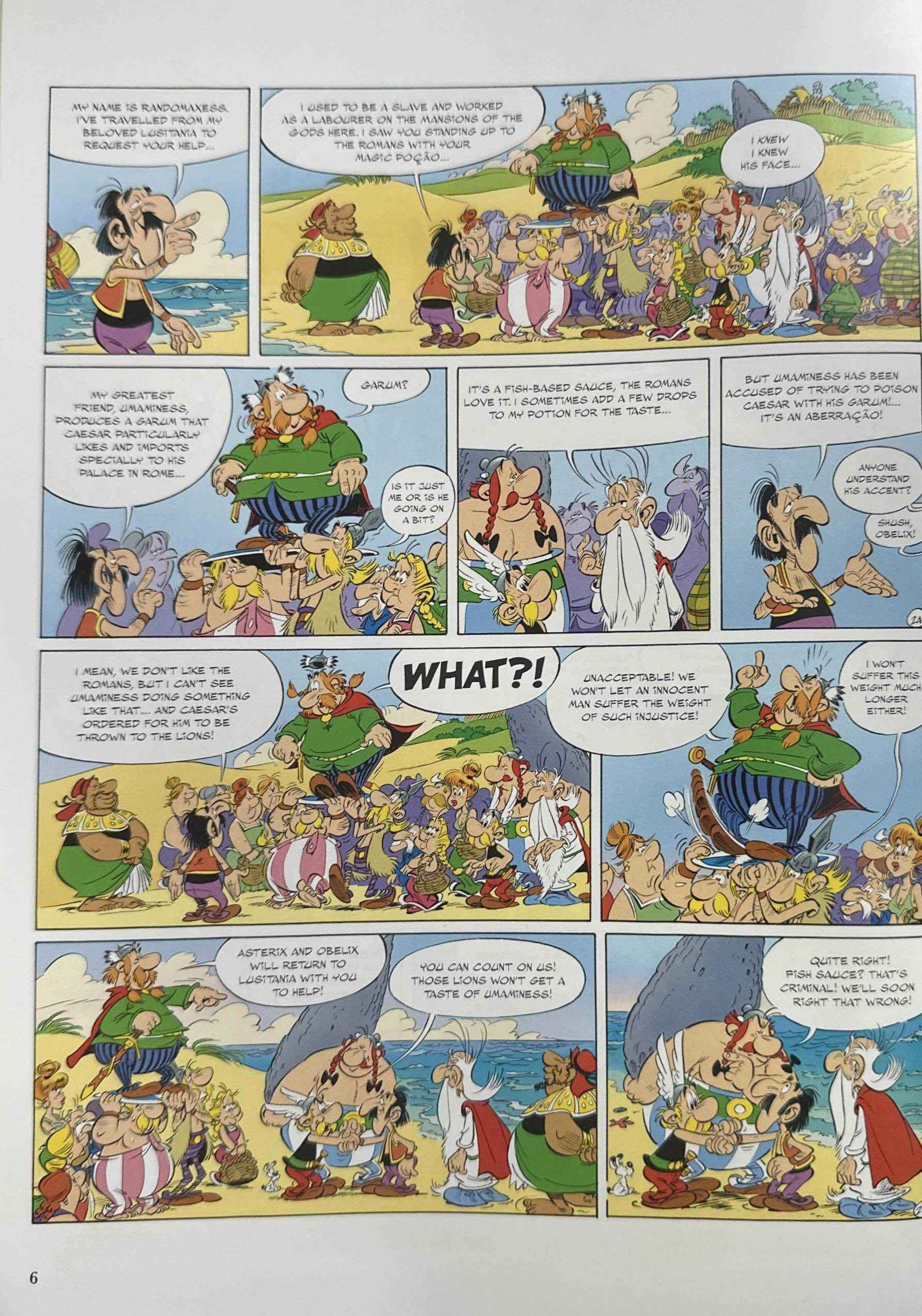 Asterix #41 Asterix in Lusitania