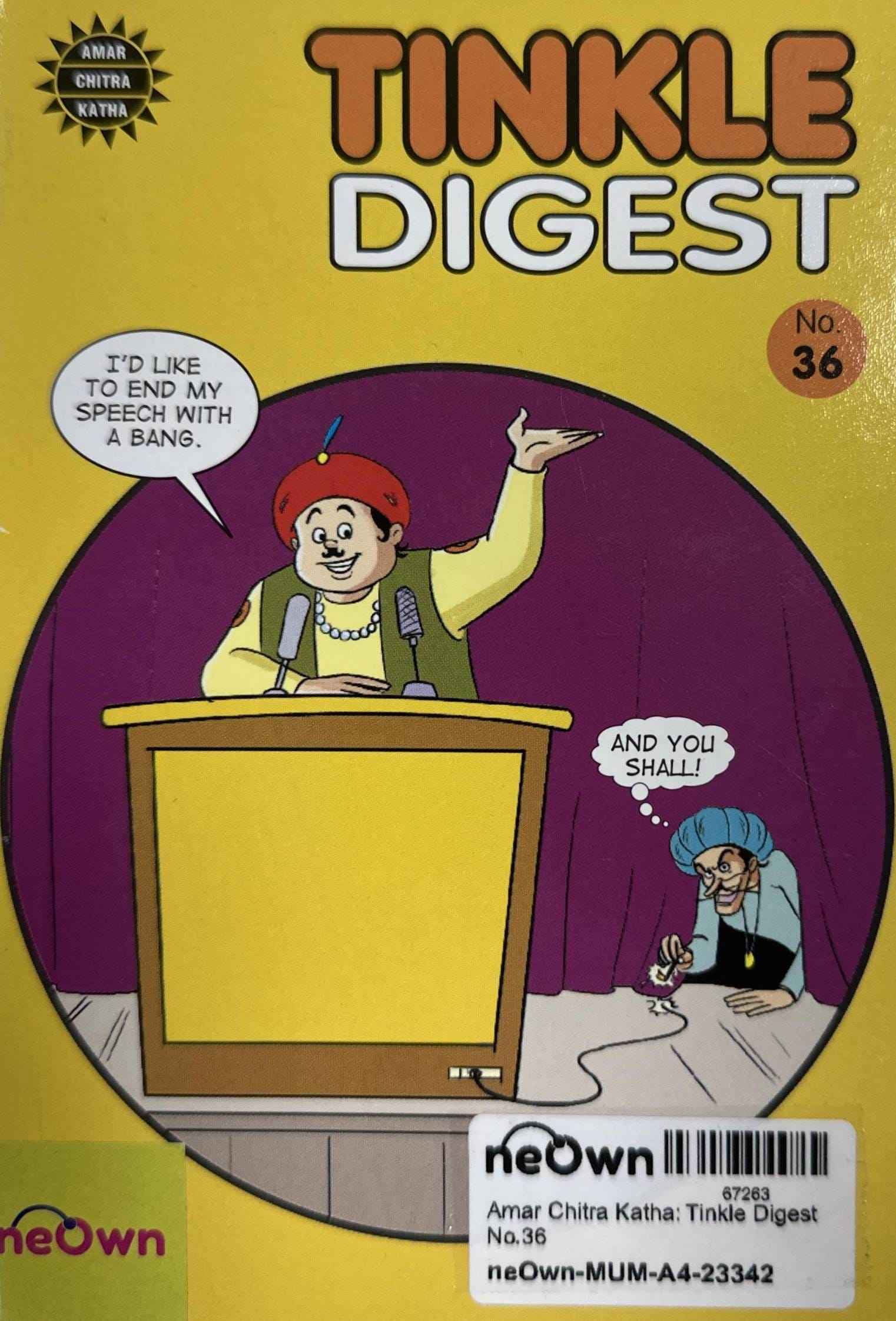 Amar Chitra Katha: Tinkle Digest No.36