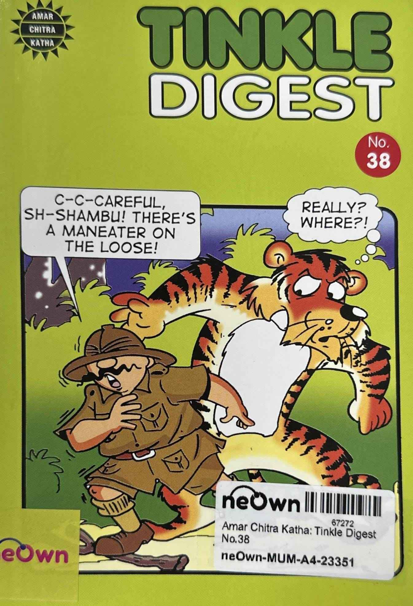 Amar Chitra Katha: Tinkle Digest No.38