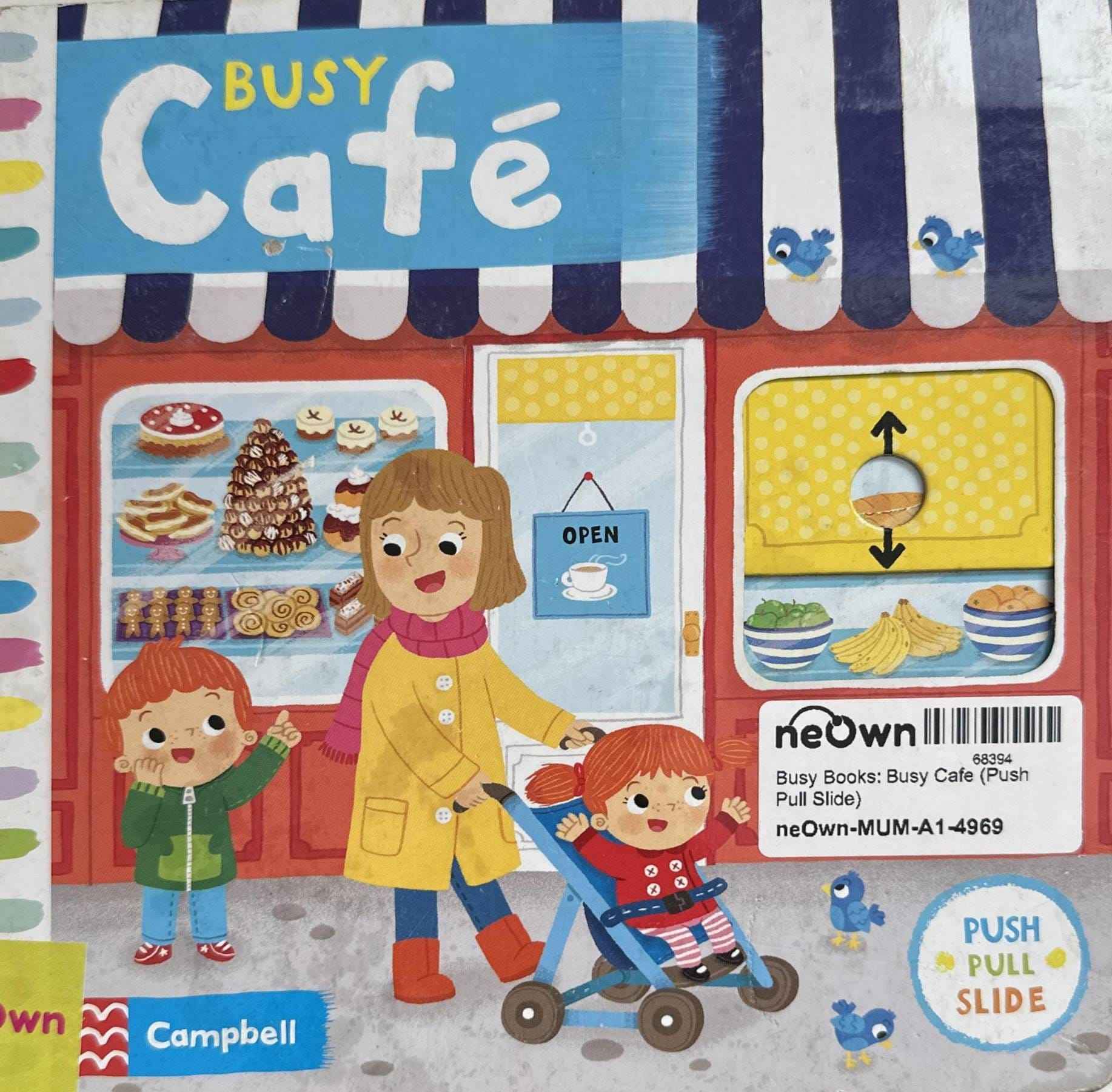 Busy Books: Busy Cafe (Push Pull Slide)