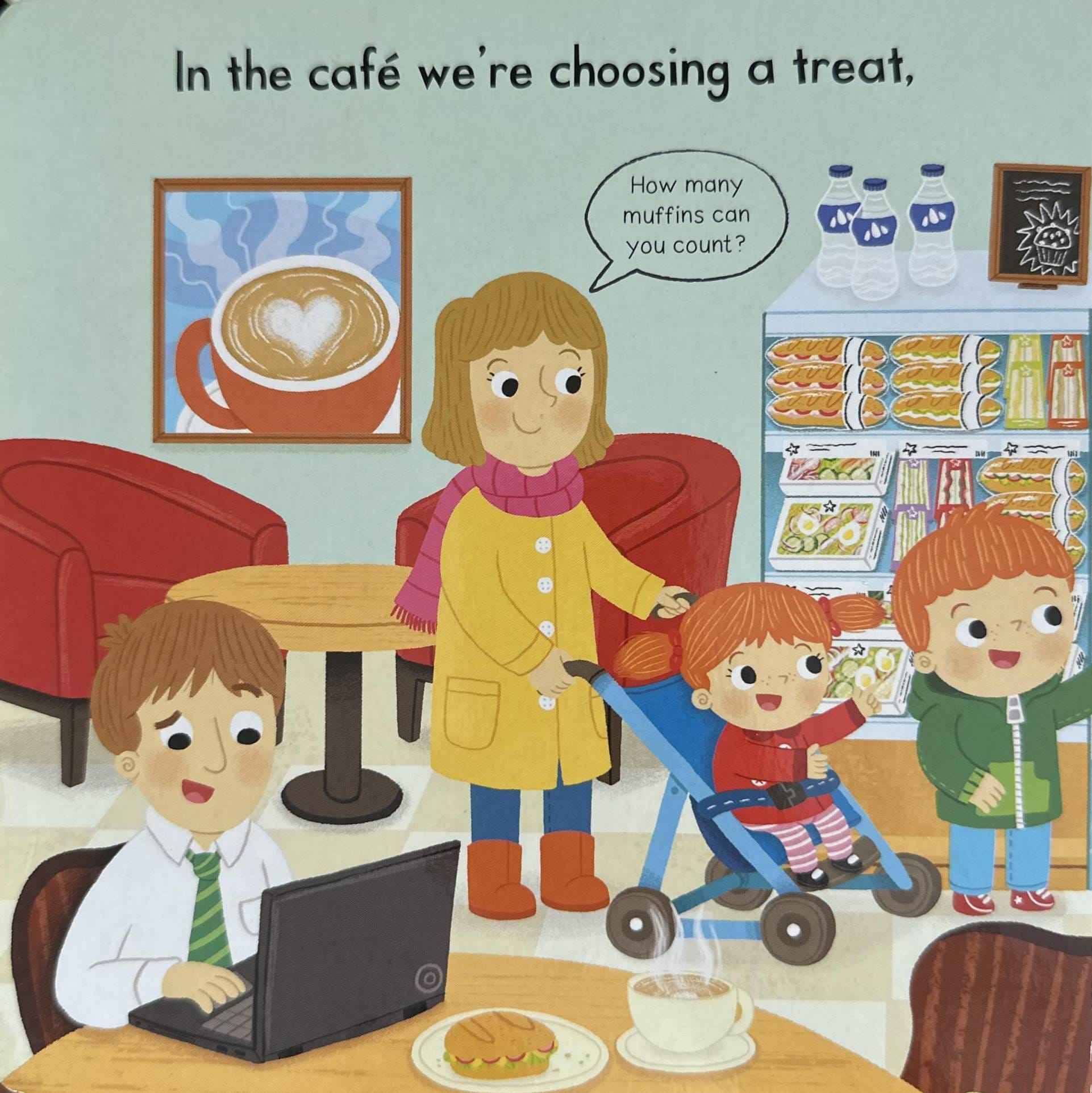 Busy Books: Busy Cafe (Push Pull Slide)