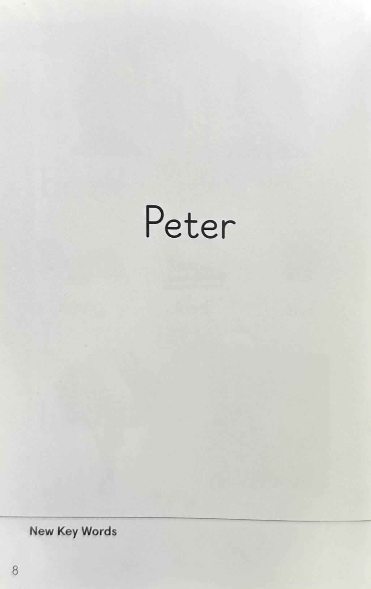 Key Words with Peter and Jane Level 1a: Peter and Jane