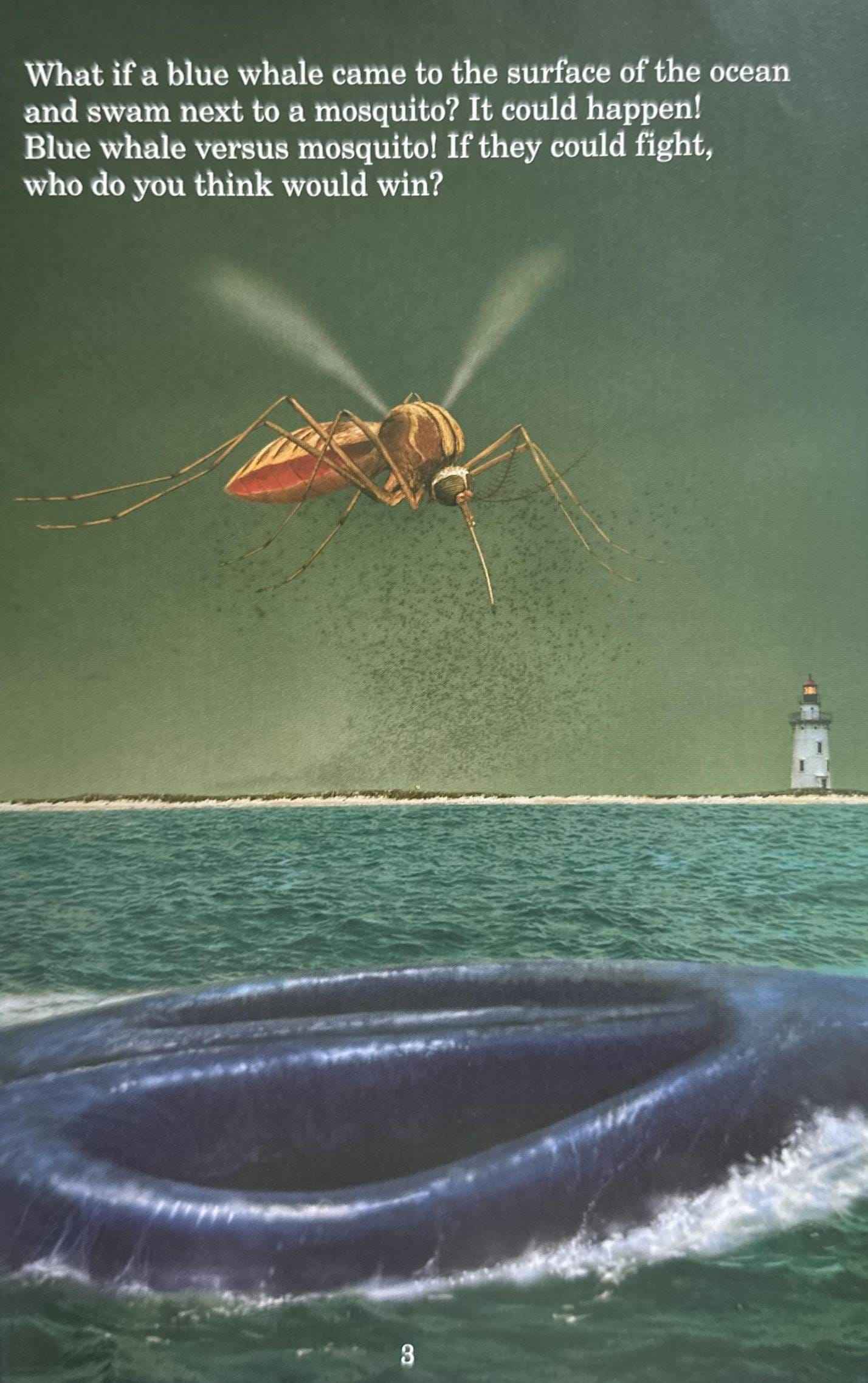 Who Would Win?: Blue Whale Vs. Mosquito