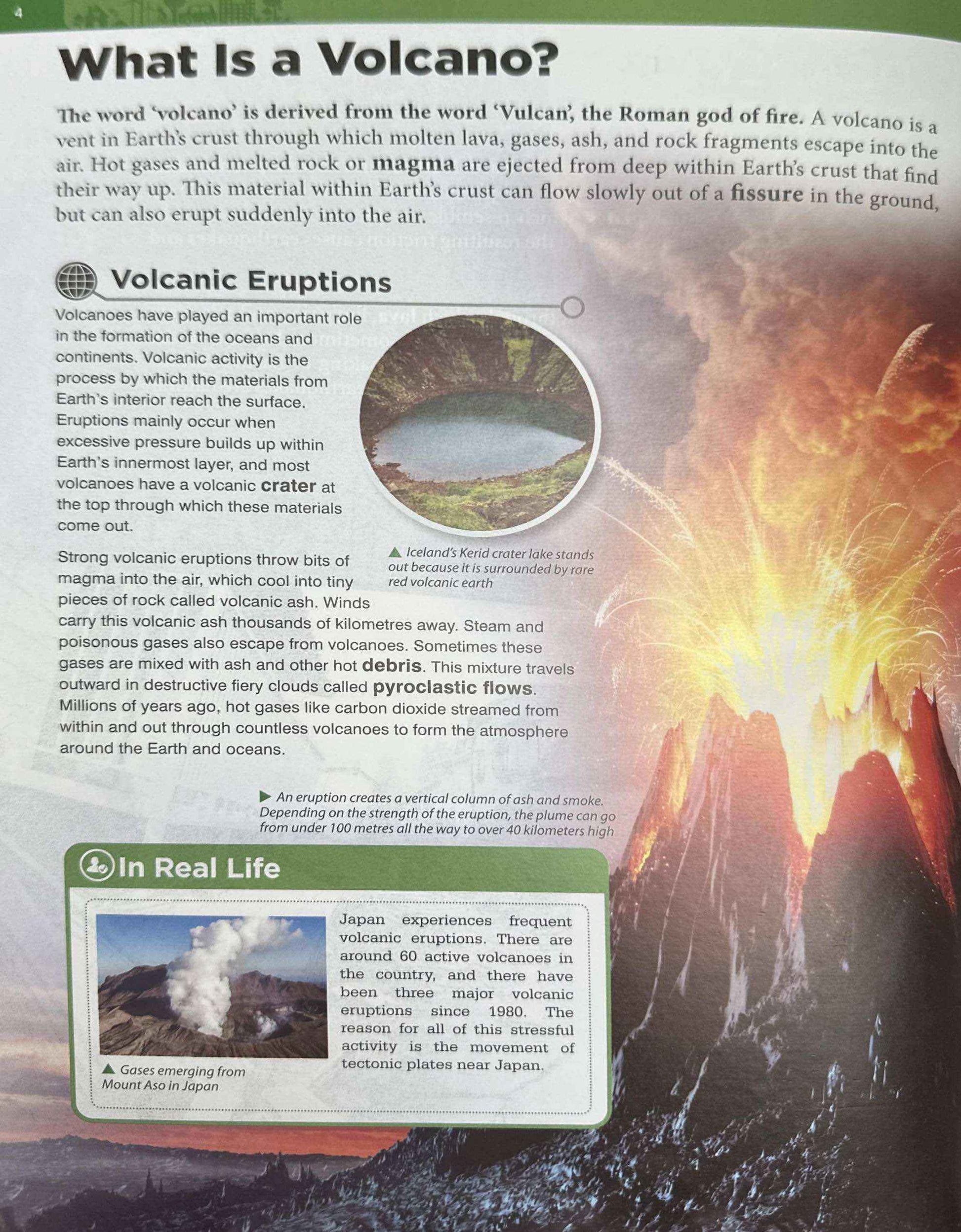 Our Planet Earth: Volcanoes & Earthquakes