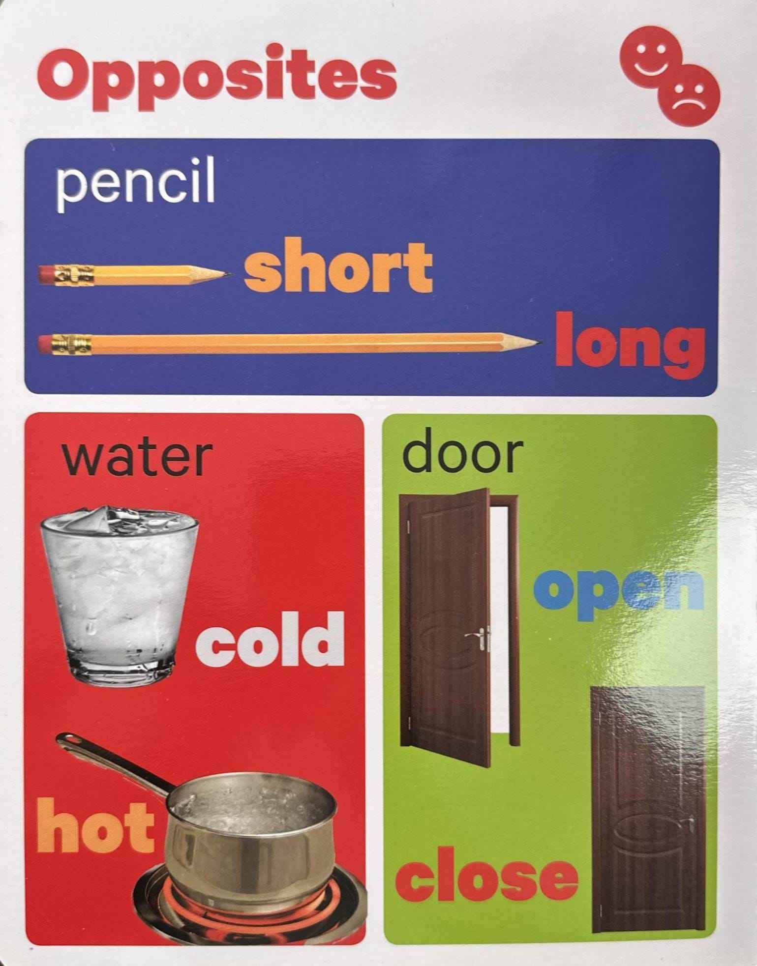 Early Learning: Shapes, Sizes & Opposites (Board Book)