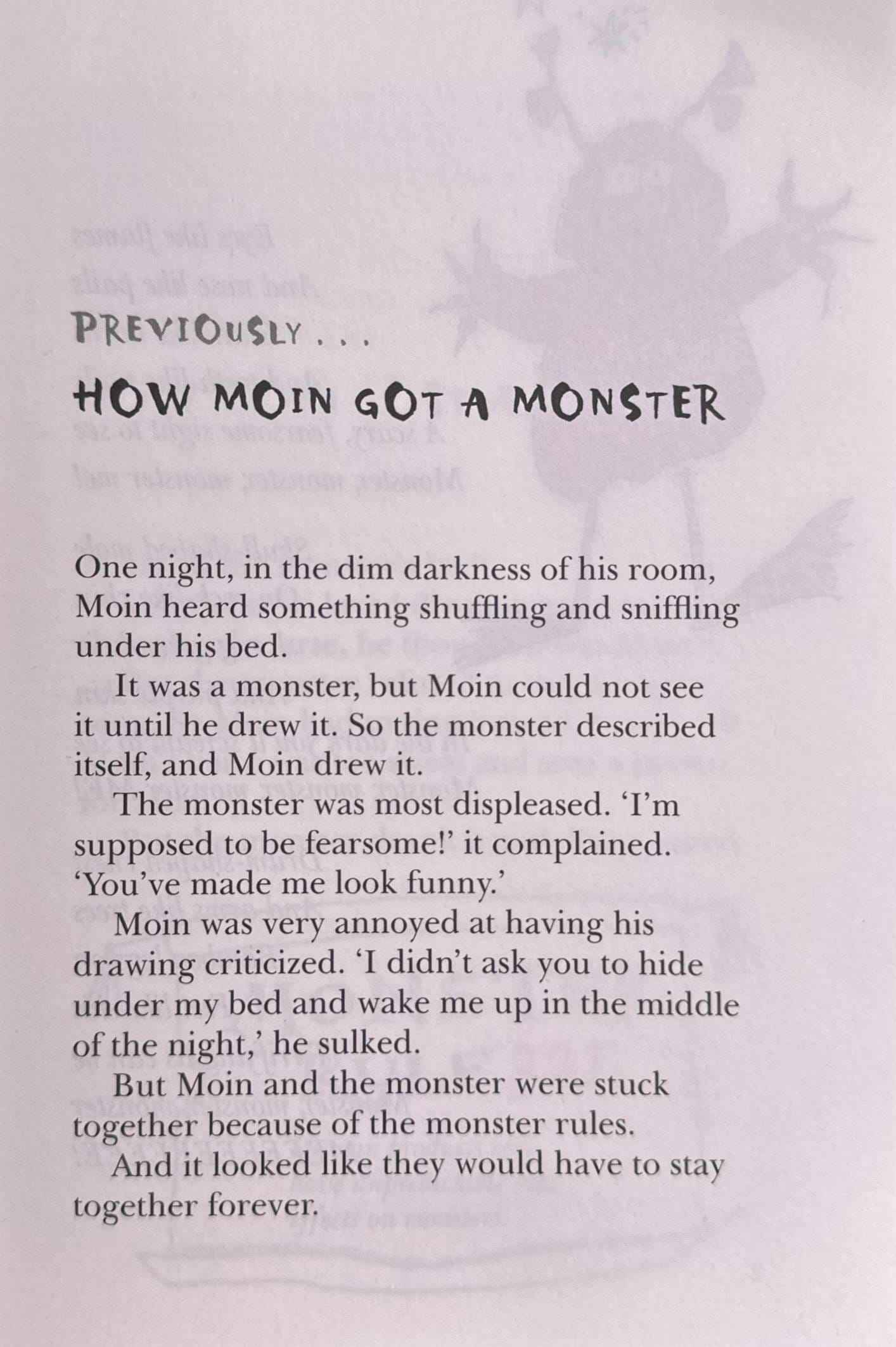 Moin and the Monkey Monster