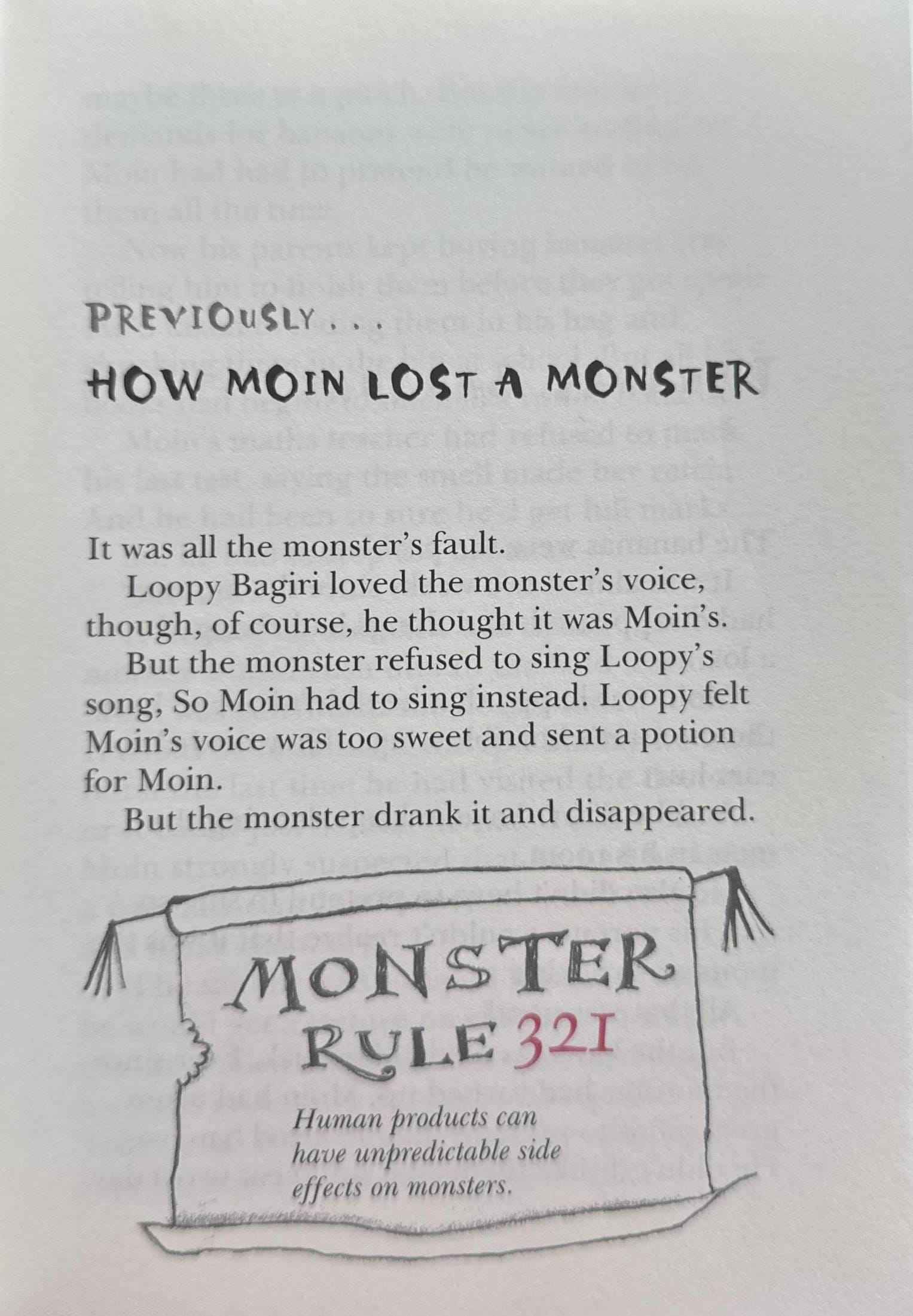 Moin and the Monkey Monster