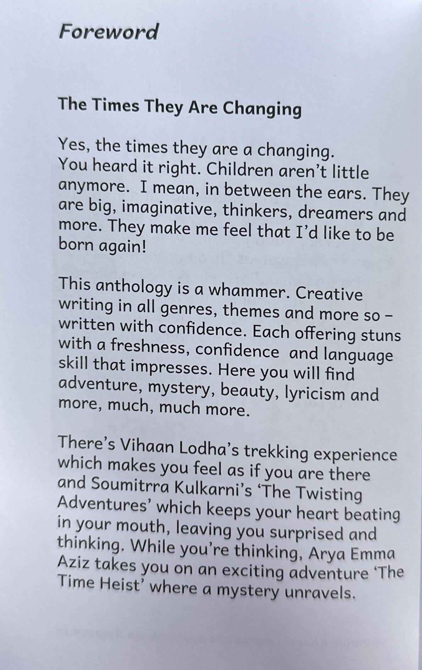 Compendium of Original Creative Works by Children 2025