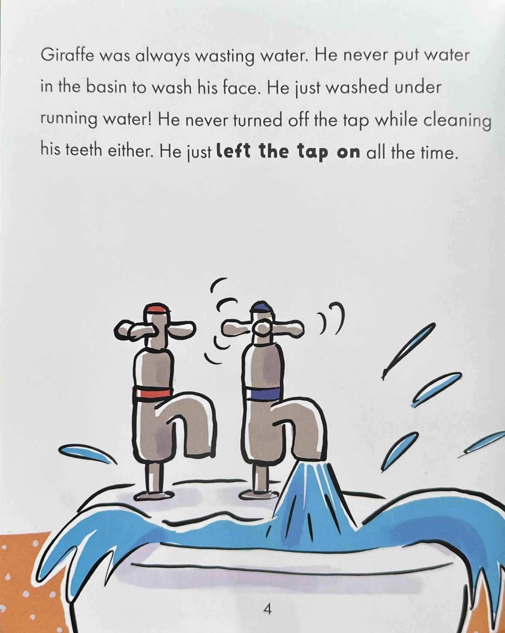 Nature Matters: Giraffe Saves Water